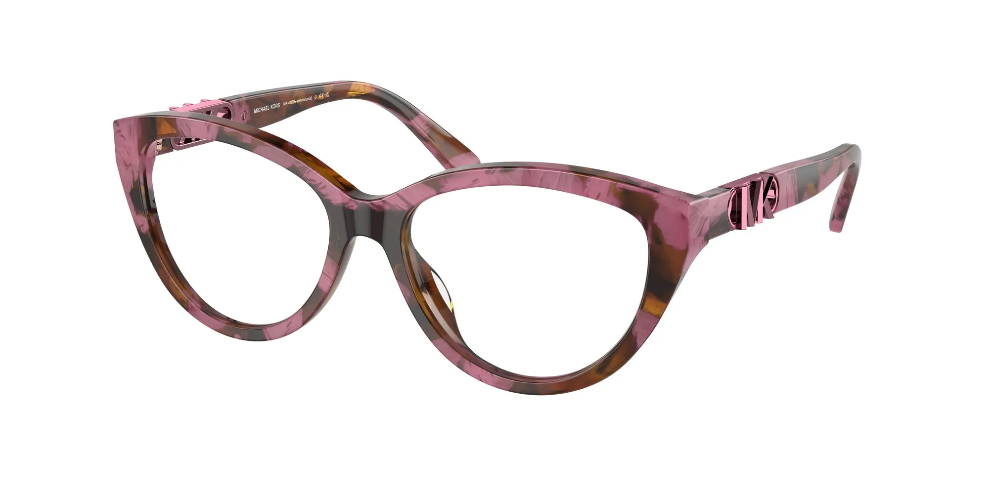 Michael Kors MK4120U ANDALUCIA 3998 Montature da vista Acetato Tartaruga Cat Eye Normale - immagine 1