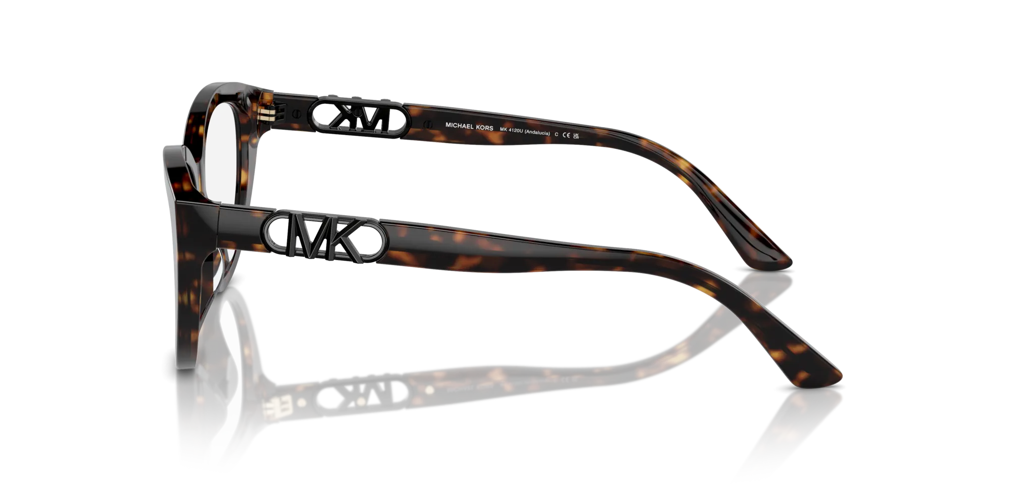 Michael Kors MK4120U ANDALUCIA 3006 Montature da vista Acetato Tartaruga Cat Eye Normale - immagine 4