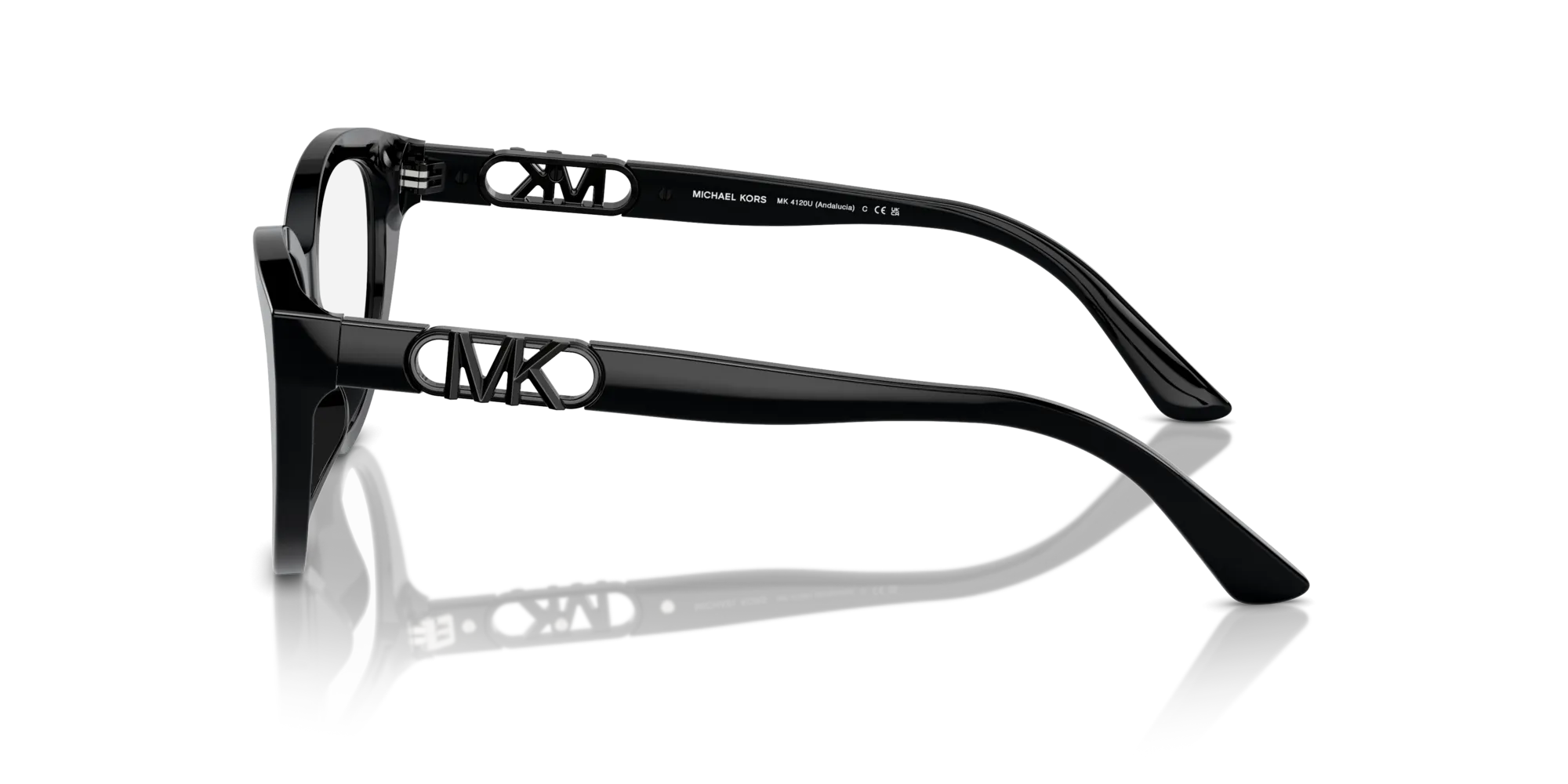 Michael Kors MK4120U ANDALUCIA 3005 Montature da vista Acetato Nero Cat Eye Normale - immagine 4
