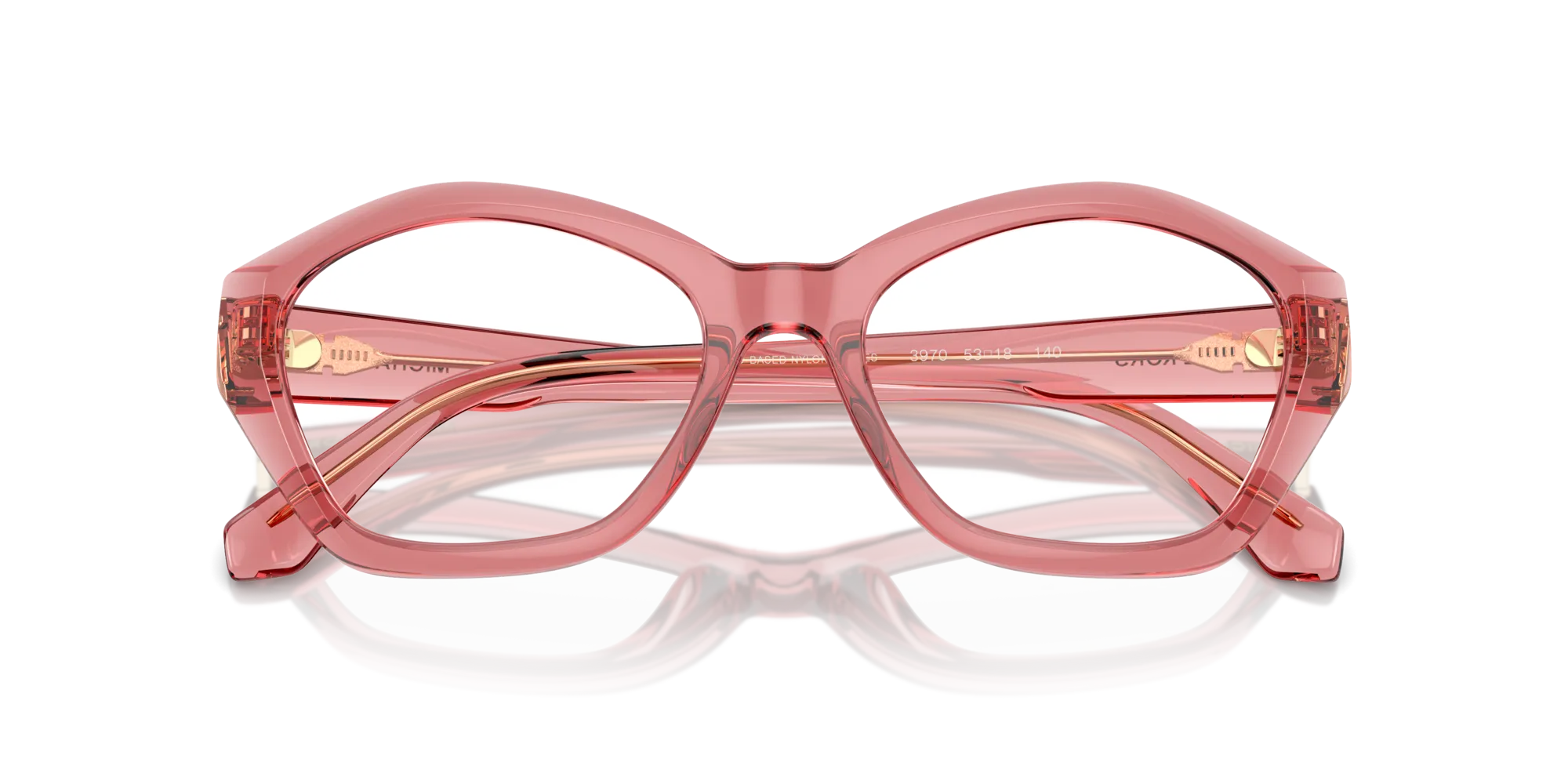 Michael Kors MK4116U SEASIDE 3970 Montature da vista Iniettato Rosa Geometrica Normale - immagine 2