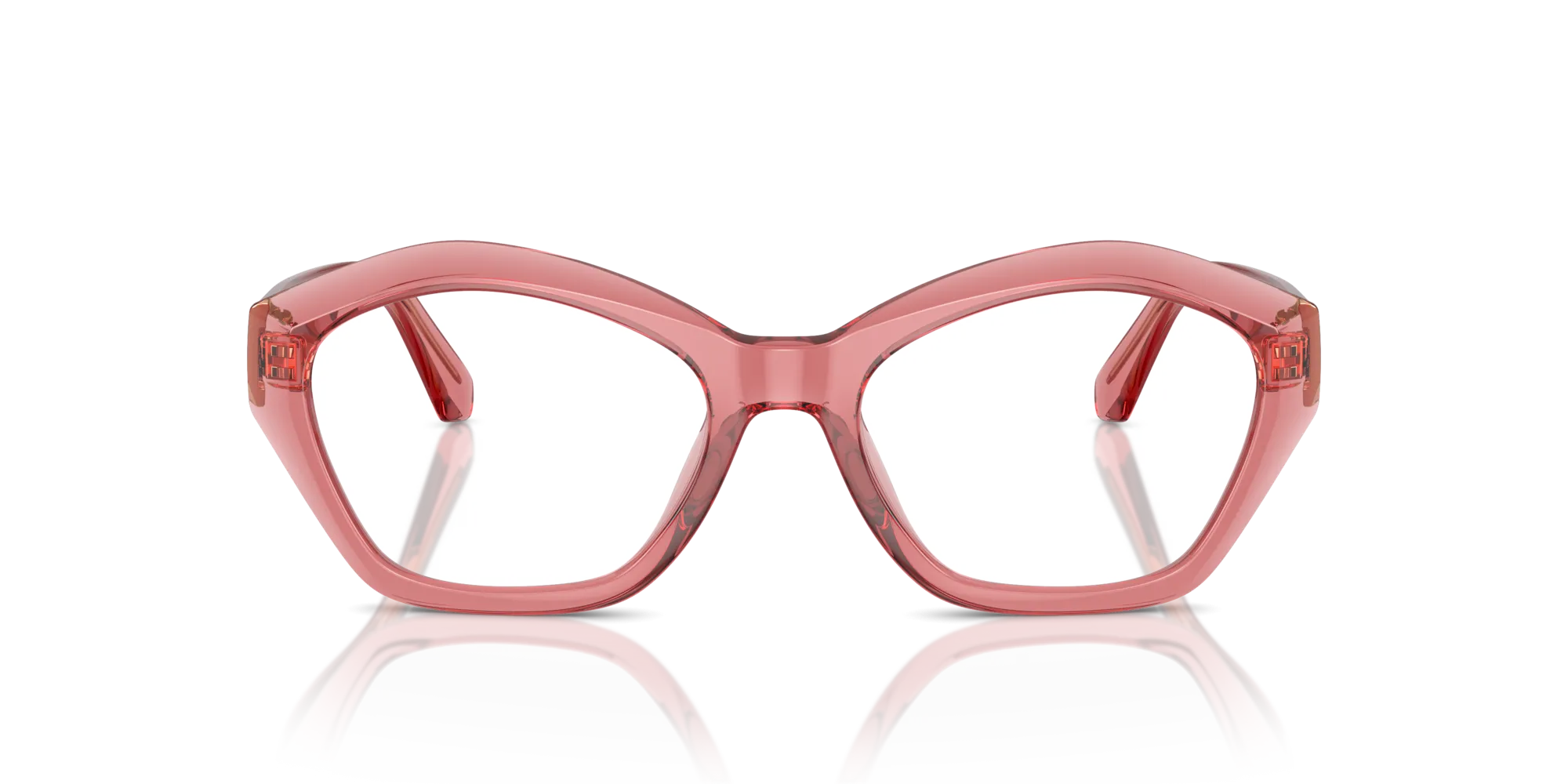 Michael Kors MK4116U SEASIDE 3970 Montature da vista Iniettato Rosa Geometrica Normale - immagine 3