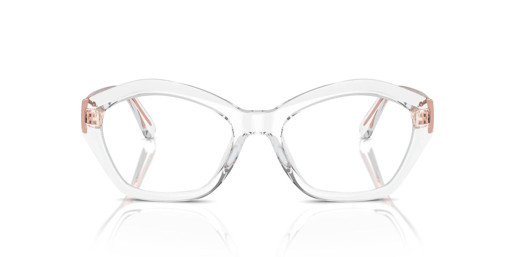Michael Kors MK4116U SEASIDE 3015 Montature da vista Iniettato Trasparente Geometrica Normale - immagine 3