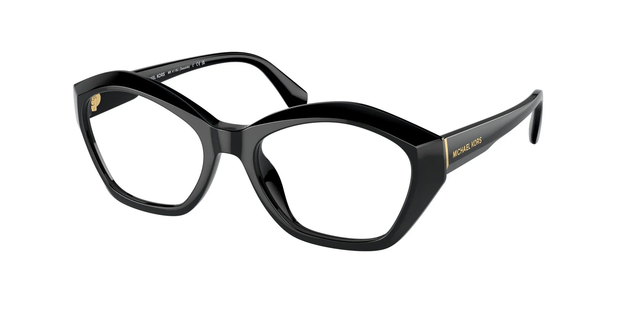 Michael Kors MK4116U SEASIDE 3005 Montature da vista Iniettato Nero Geometrica Normale - immagine 1