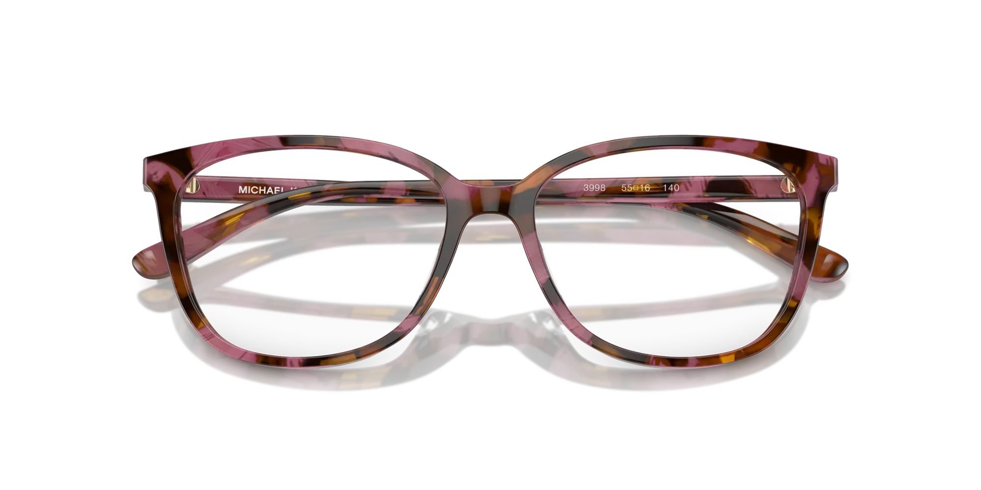 Michael Kors MK4067U SANTA CLARA 3998 Montature da vista Acetato Tartaruga Squadrata Normale - immagine 2