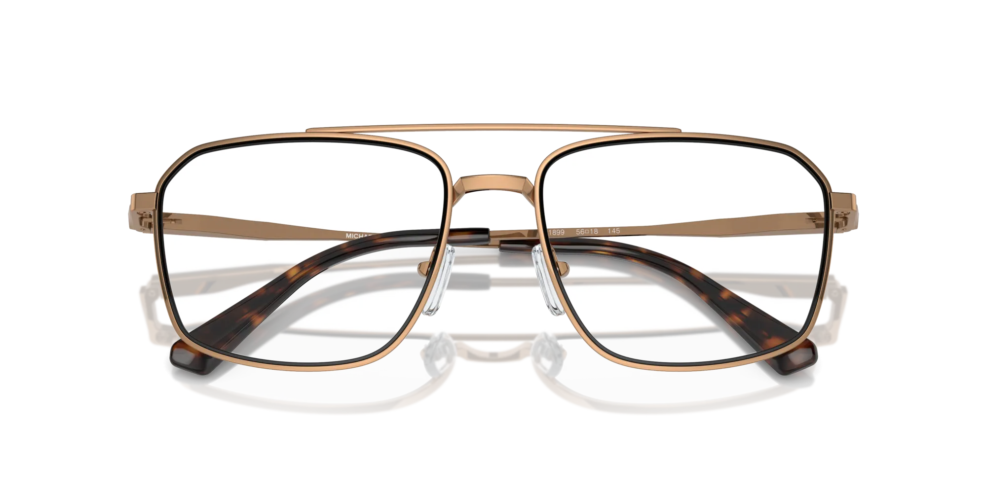 Michael Kors MK3084 TORDRILLO 1899 Montature da vista Metallo Oro Squadrata Normale - immagine 2