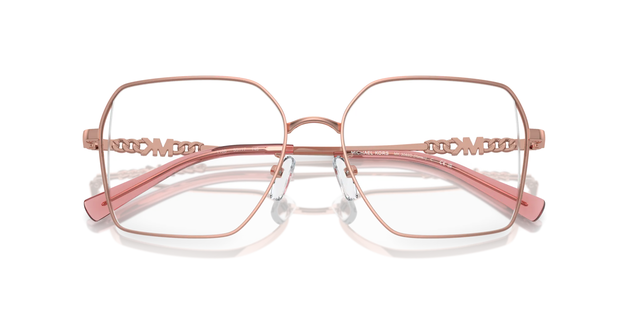 Michael Kors MK3082D YUNAN 1108 Montature da vista Metallo Oro Squadrata Normale - immagine 2