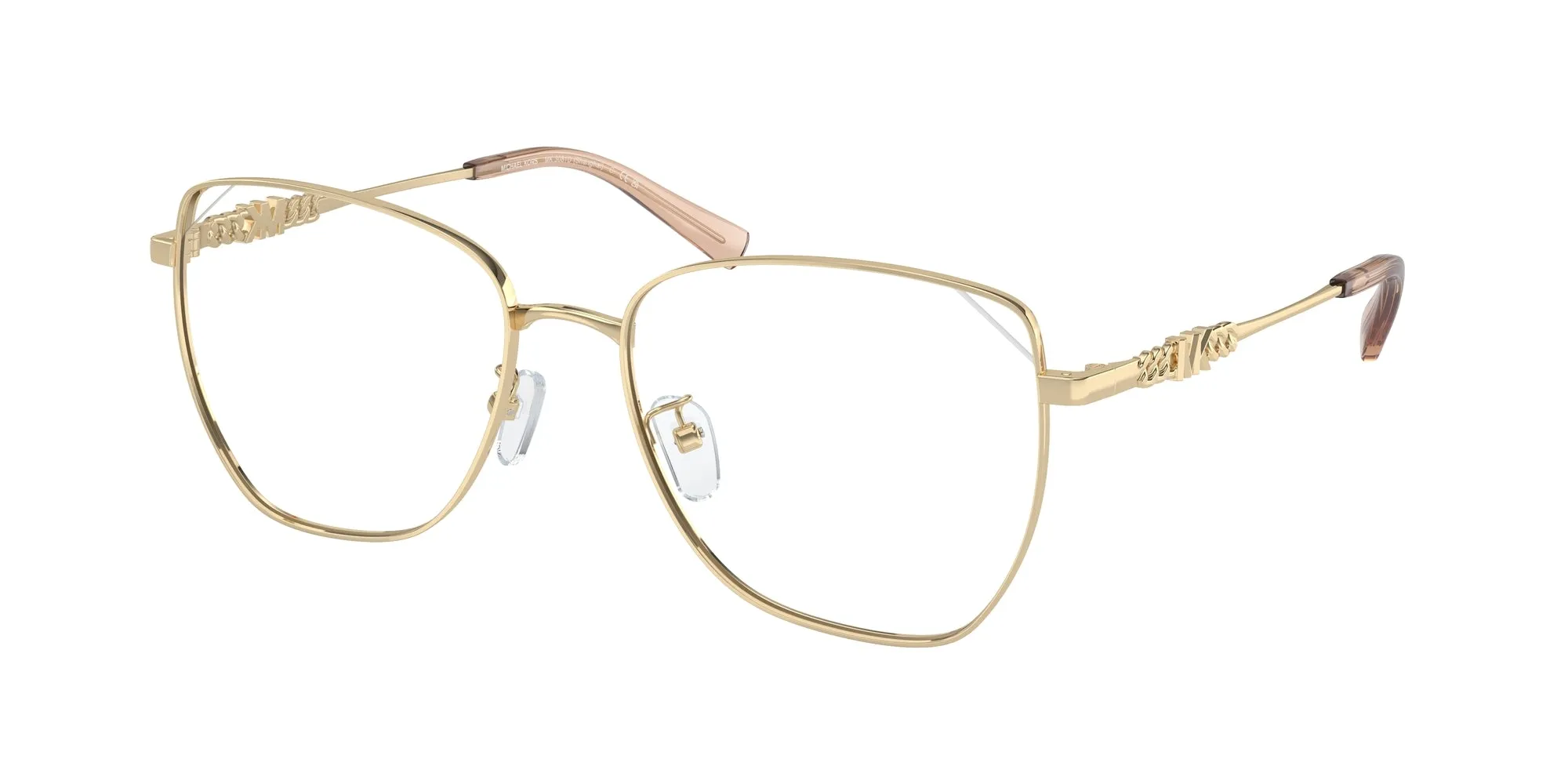 Michael Kors MK3081D SHANGHAI 1014 Montature da vista Metallo Oro Cat Eye Normale - immagine 1