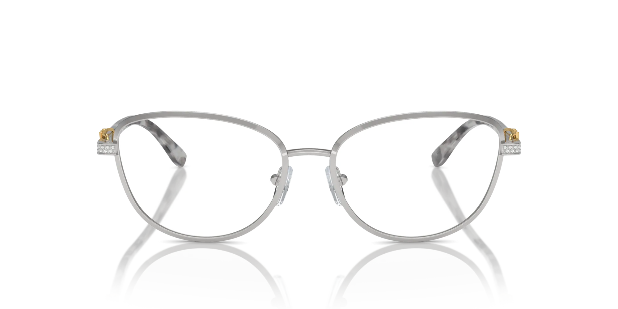 Michael Kors MK3076B CORDOBA 1893 Montature da vista Metallo Argento Trasparente Cat Eye Normale - immagine 3