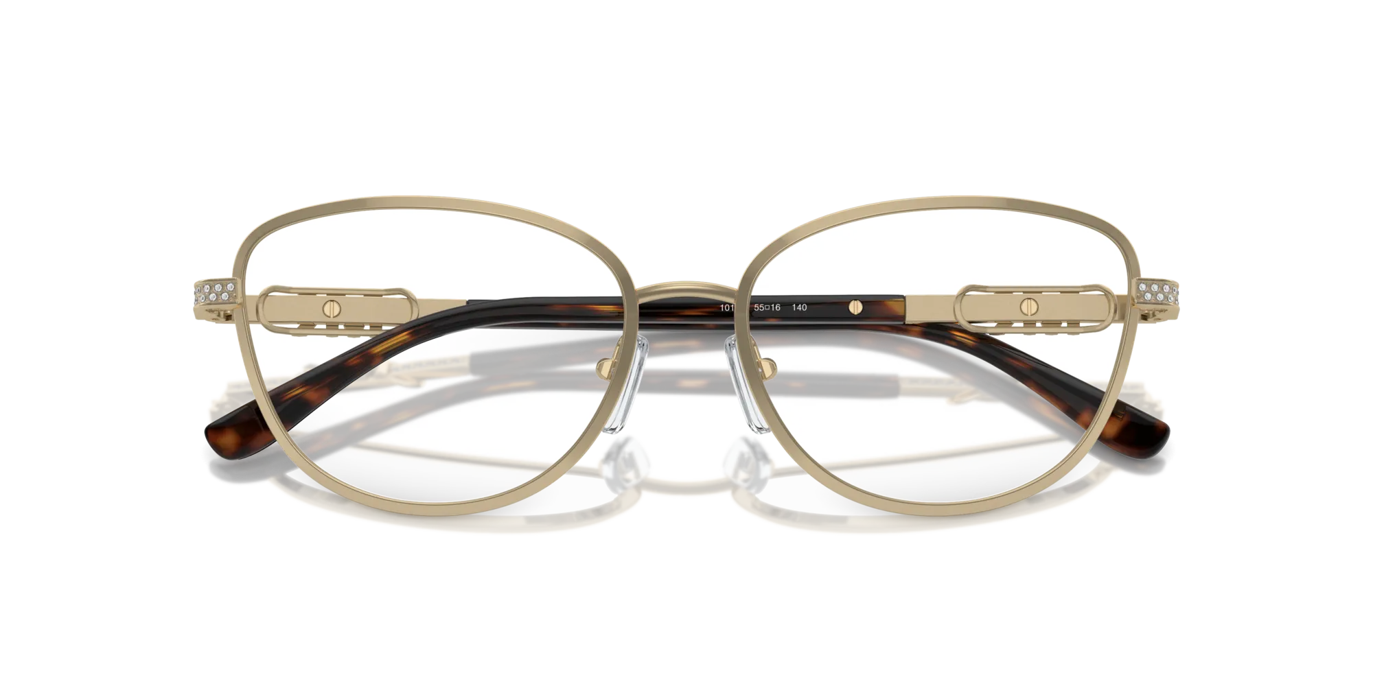 Michael Kors MK3076B CORDOBA 1014 Montature da vista Metallo Oro Trasparente Cat Eye Normale - immagine 2