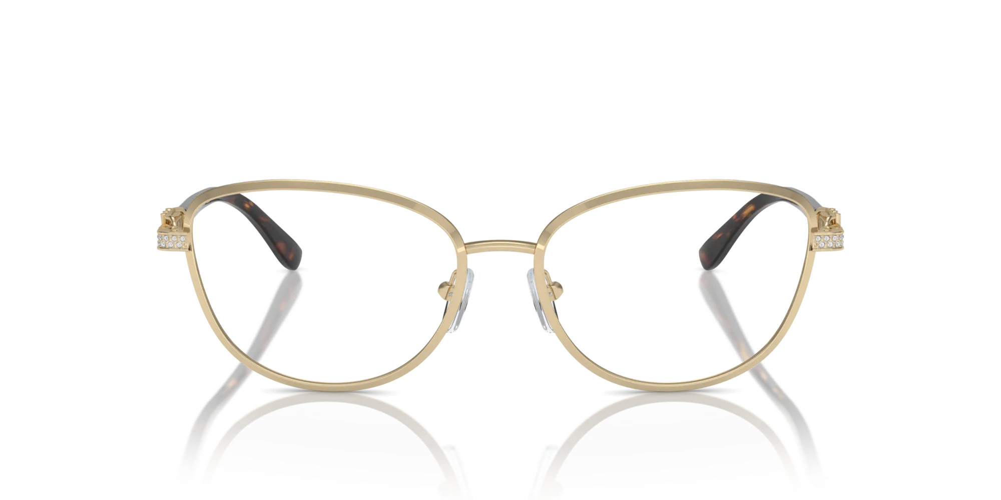 Michael Kors MK3076B CORDOBA 1014 Montature da vista Metallo Oro Trasparente Cat Eye Normale - immagine 3