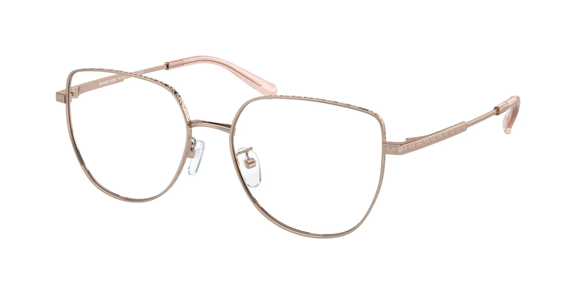 Michael Kors MK3075D JAIPUR 1108 Montature da vista Metallo Oro Rotonda Normale - immagine 1
