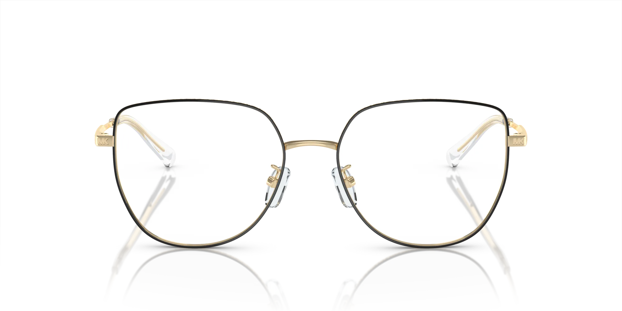 Michael Kors MK3075D JAIPUR 1014 Montature da vista Metallo Oro Trasparente Rotonda Normale - immagine 3