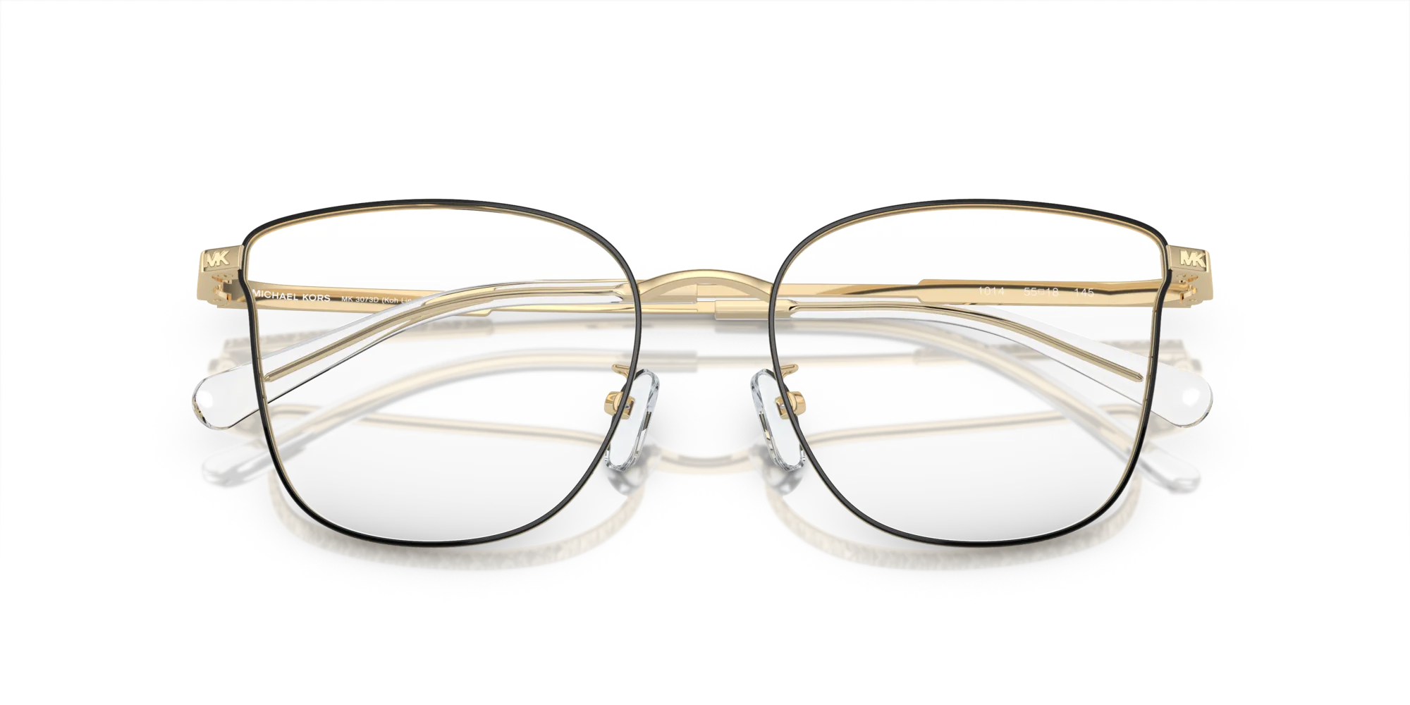 Michael Kors MK3073D KOH LIPE 1014 Montature da vista Metallo Oro Trasparente Cat Eye Normale - immagine 2