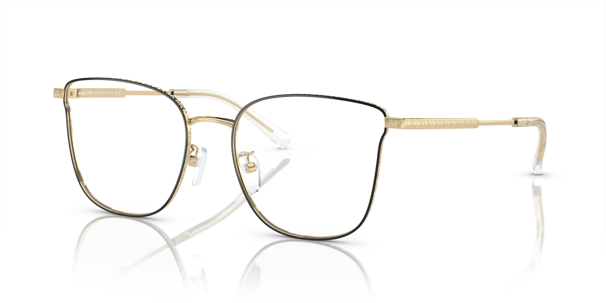 Michael Kors MK3073D KOH LIPE 1014 Montature da vista Metallo Oro Trasparente Cat Eye Normale - immagine 4