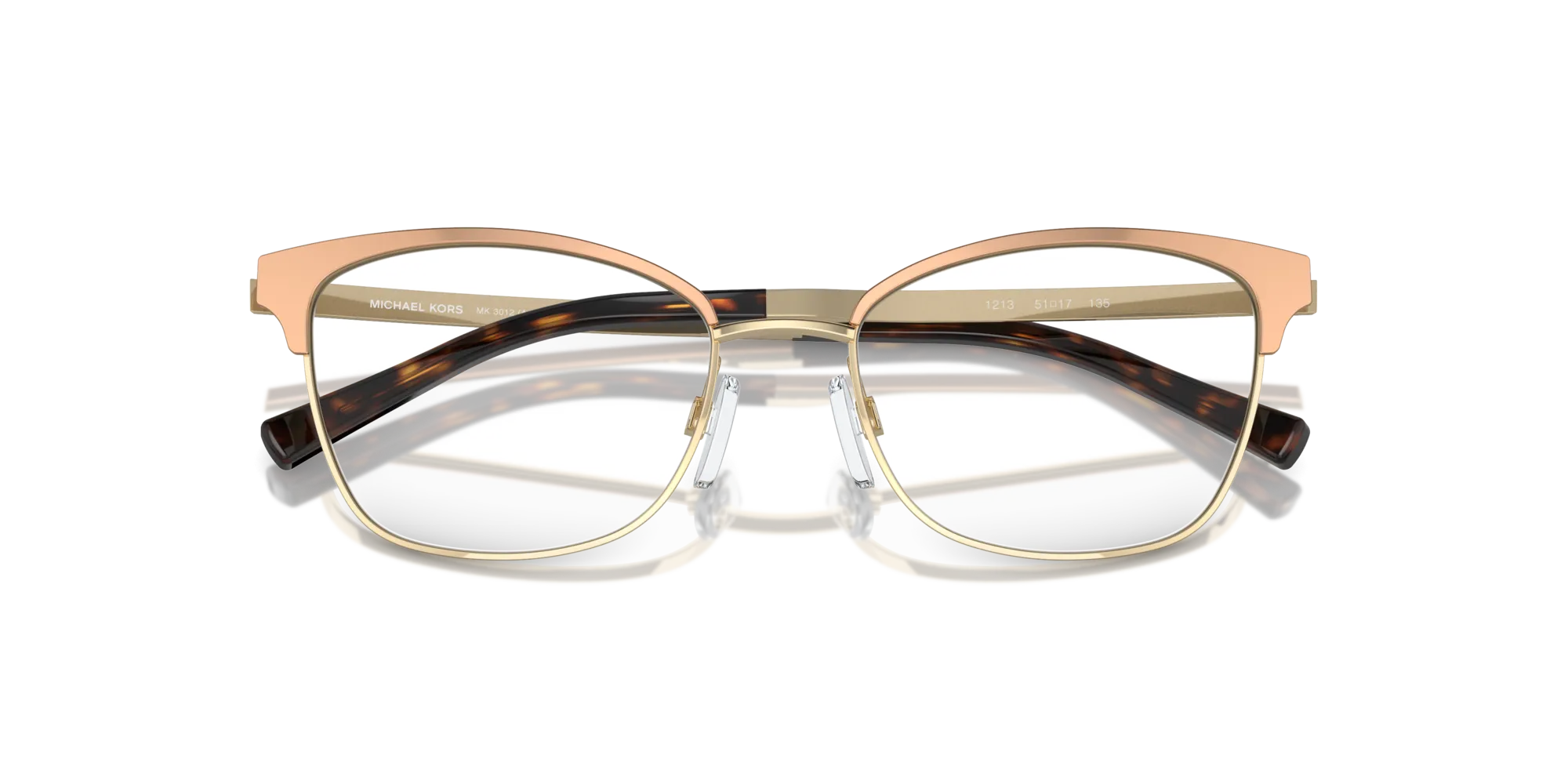 Michael Kors MK3012 ADRIANNA IV 1213 Montature da vista Metallo Bronzo Cat Eye Normale - immagine 2