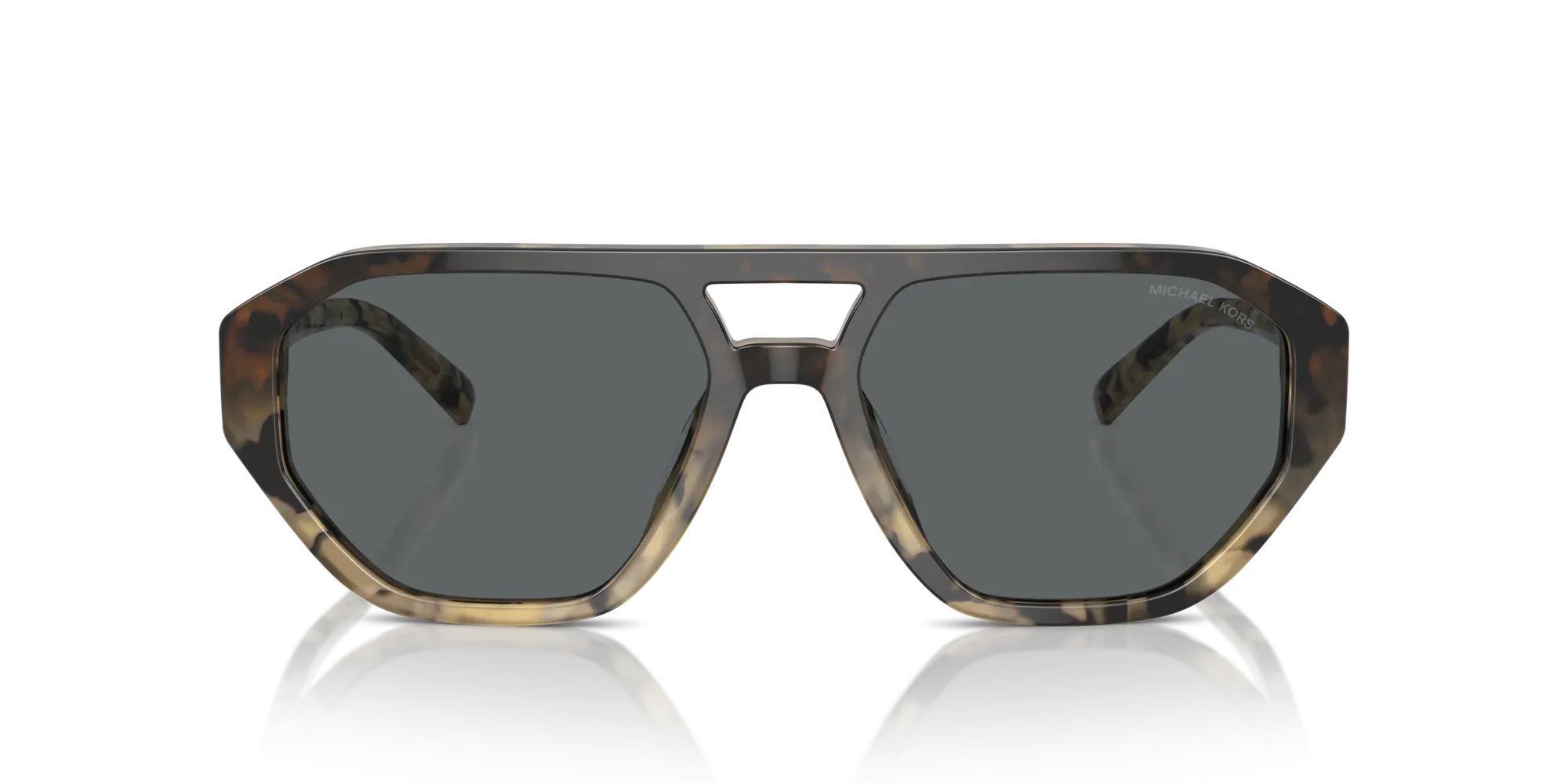 Michael Kors MK2219U ZURICH 394287 Occhiali da sole Acetato Multi-colore Grigio Pilot Normale - immagine 3
