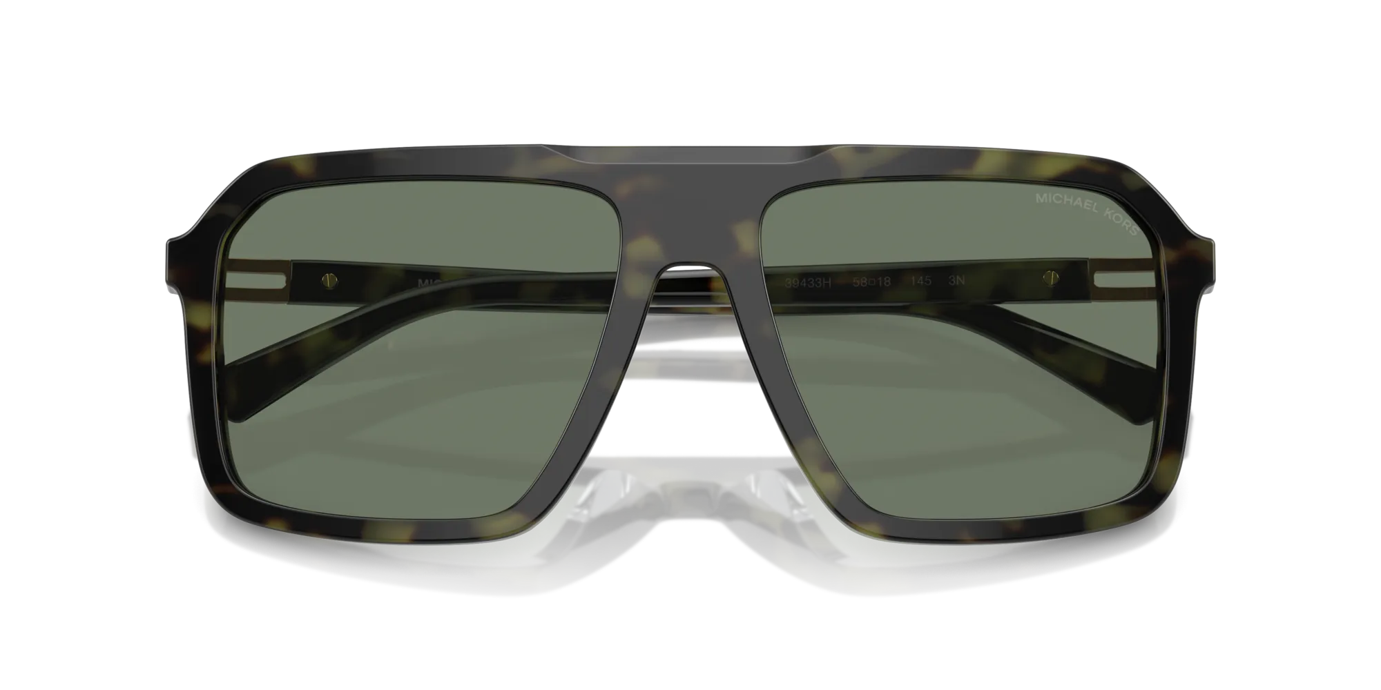 Michael Kors MK2218U MURREN 39433H Occhiali da sole Acetato Verde Verde Squadrata Normale - immagine 2