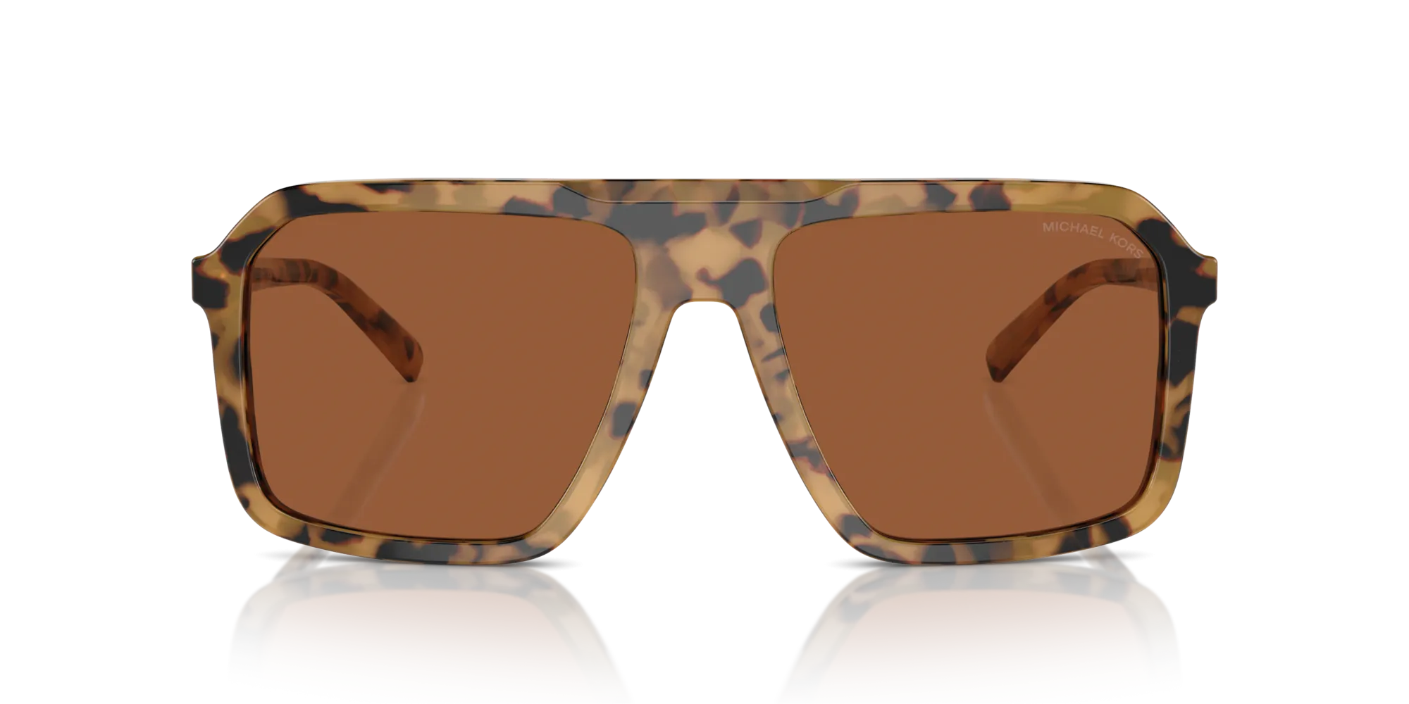 Michael Kors MK2218U MURREN 393073 Occhiali da sole Acetato Tartaruga Marrone Squadrata Normale - immagine 3