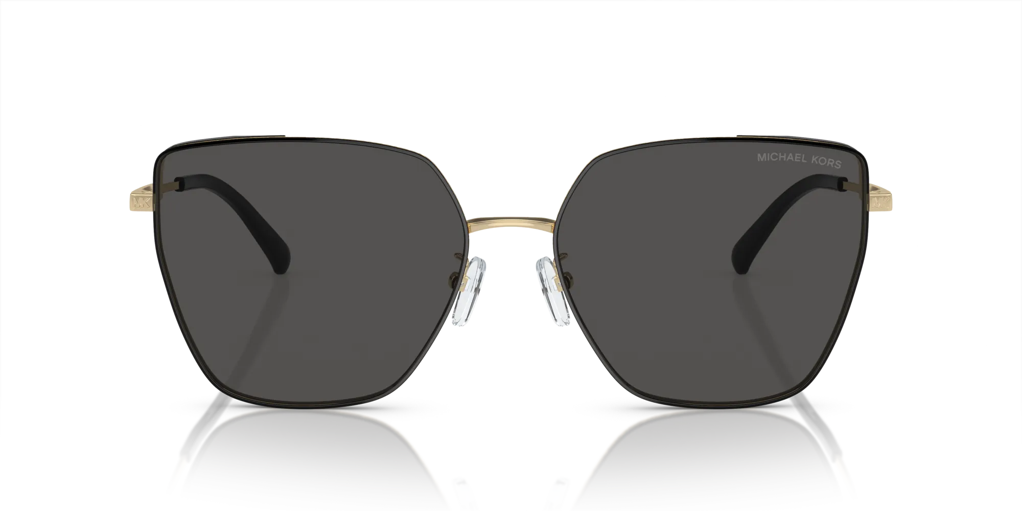 Michael Kors MK1143D FUJI 101687 Occhiali da sole Metallo Oro Grigio Cat Eye Normale - immagine 3
