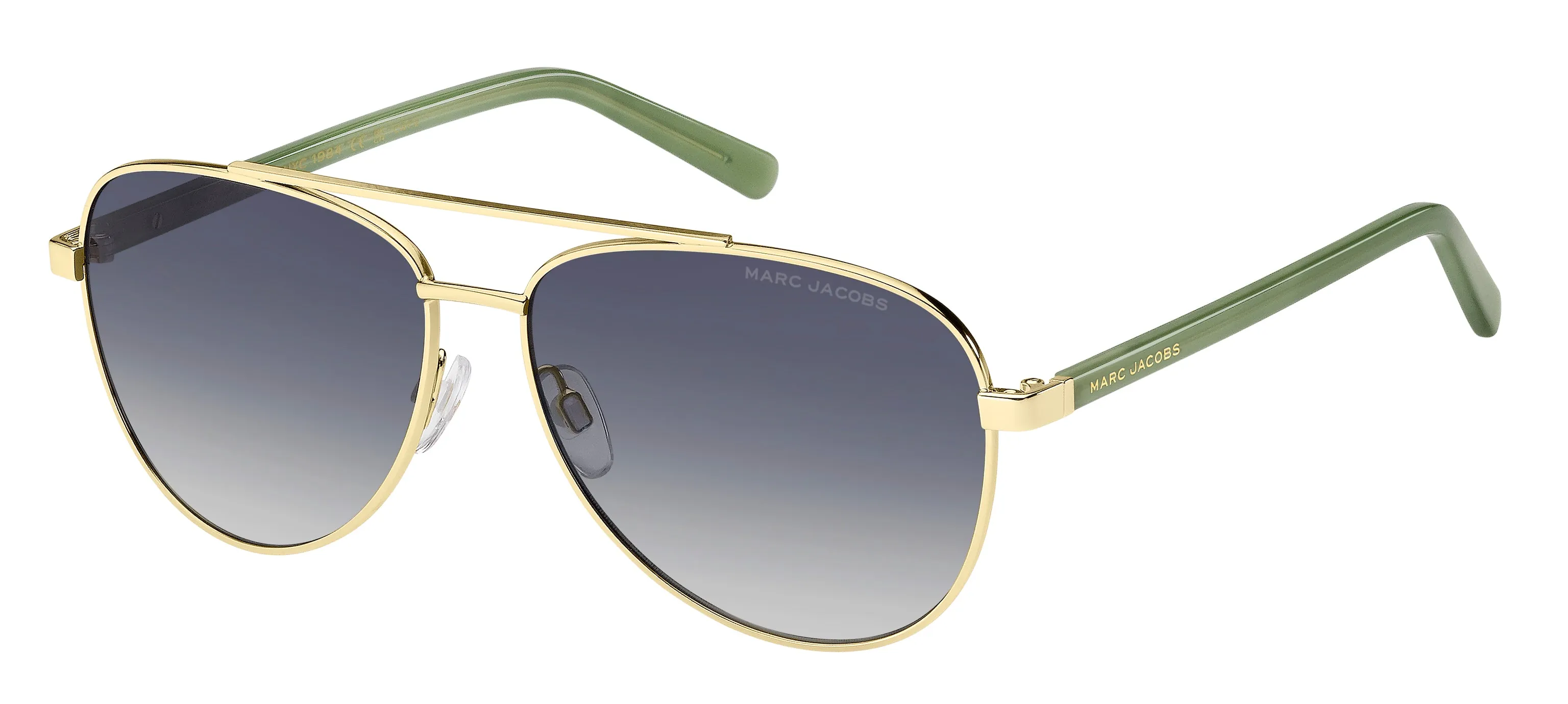 Marc Jacobs MARC 760/S PEF/GB Occhiali da sole Metallo Oro Multicolore Pilot Sfumato - immagine 1