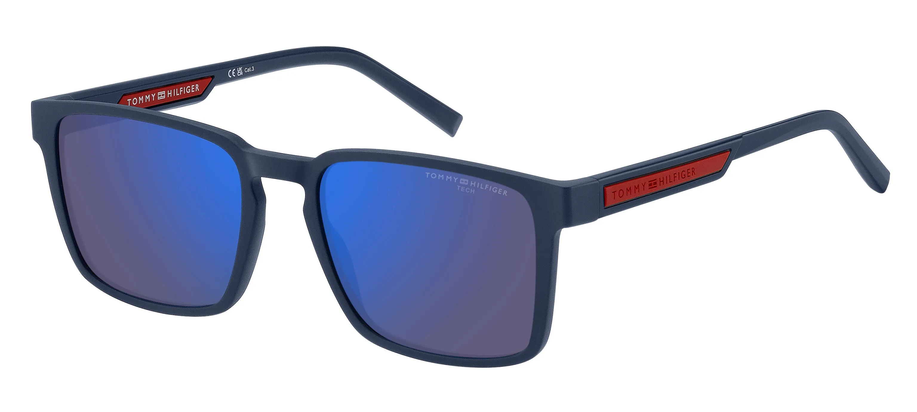 Tommy Hilfiger TH 2088/S FLL/VI Occhiali da sole Bio Poliammide Blu Blu Squadrata Normale Multistrato - immagine 1