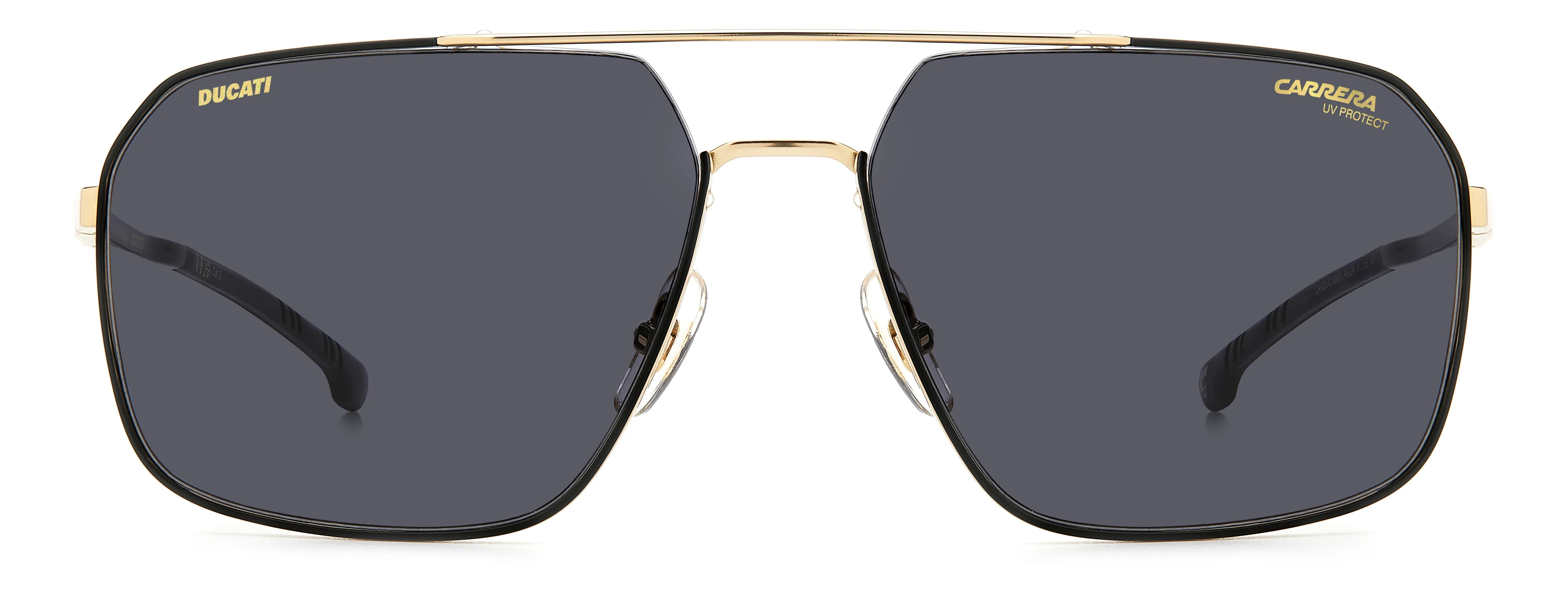 Carrera Ducati CARDUC 038/S RHL/2K Occhiali da sole Titanio Oro / Nero Grigio Pilot Antiriflesso - immagine 2