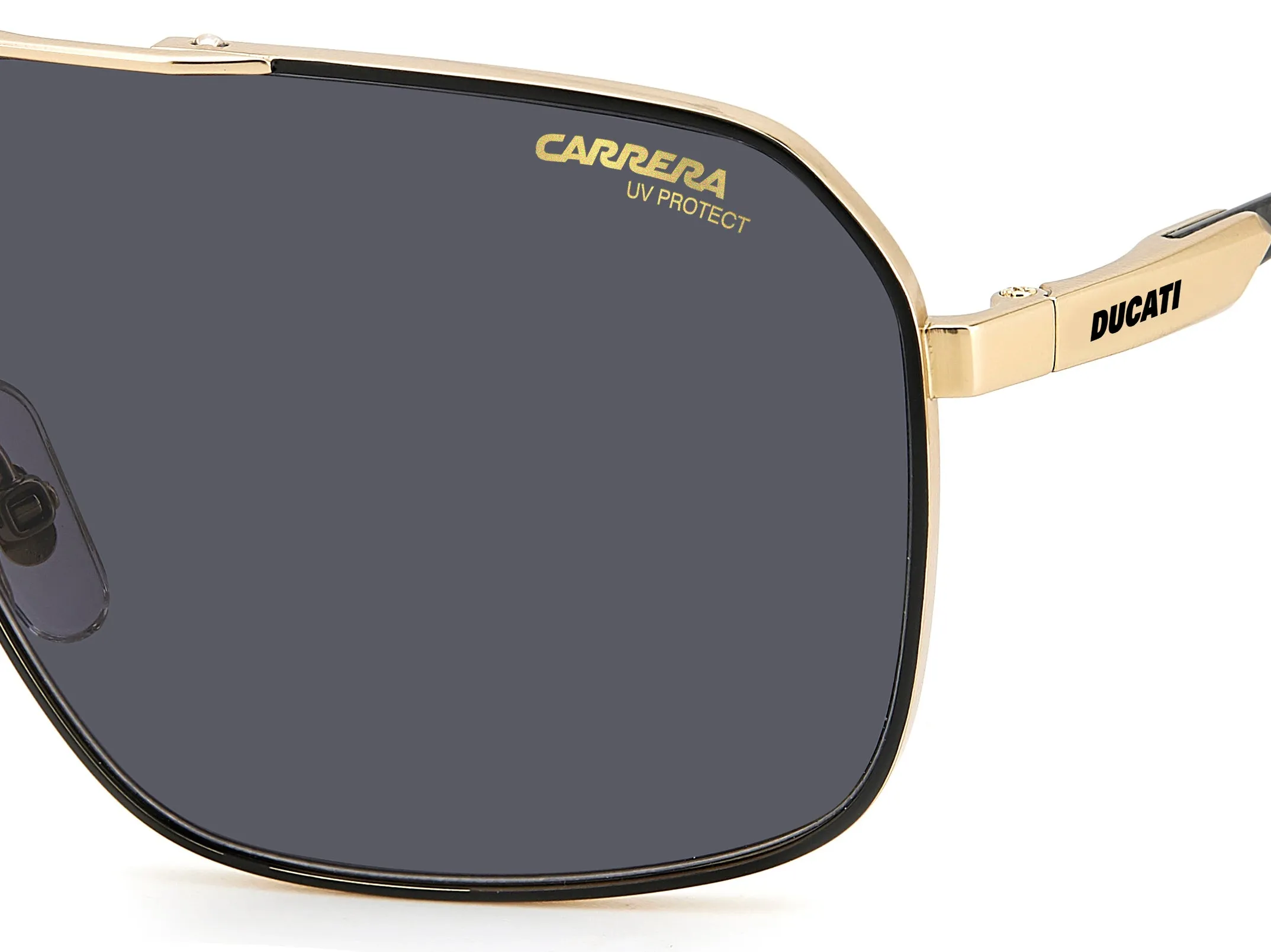 Carrera Ducati CARDUC 038/S RHL/2K Occhiali da sole Titanio Oro / Nero Grigio Pilot Antiriflesso - immagine 4