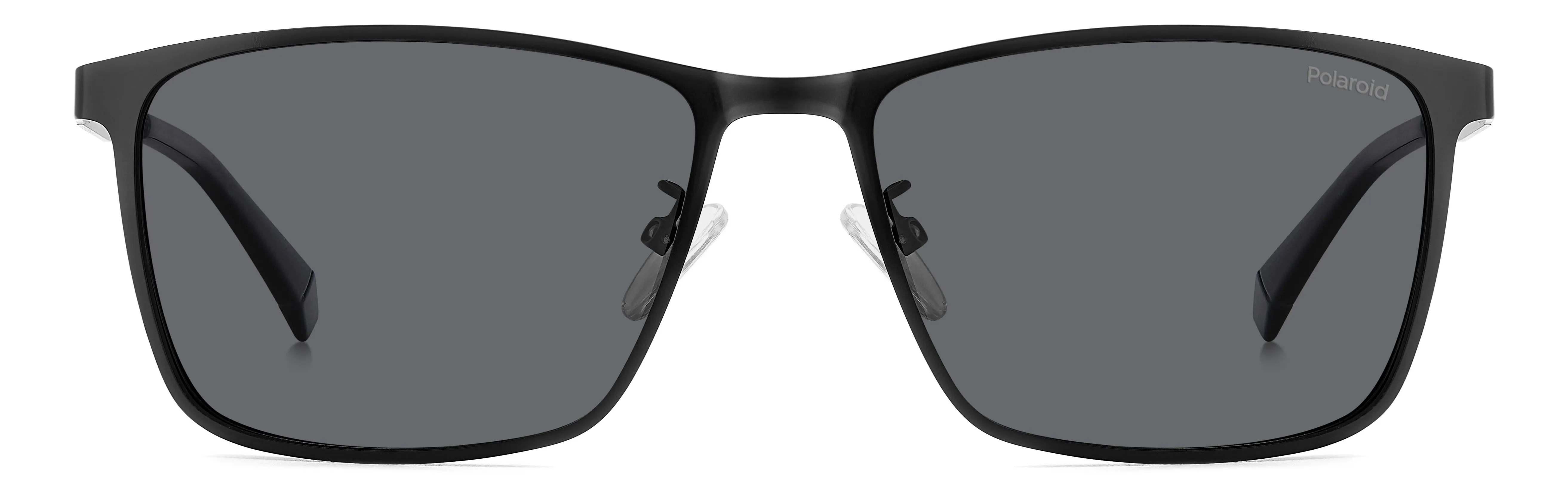 Polaroid PLD 2159/G/S/X 003/M9 Occhiali da sole Metallo Nero Grigio Geometrica Polarizzata - immagine 2