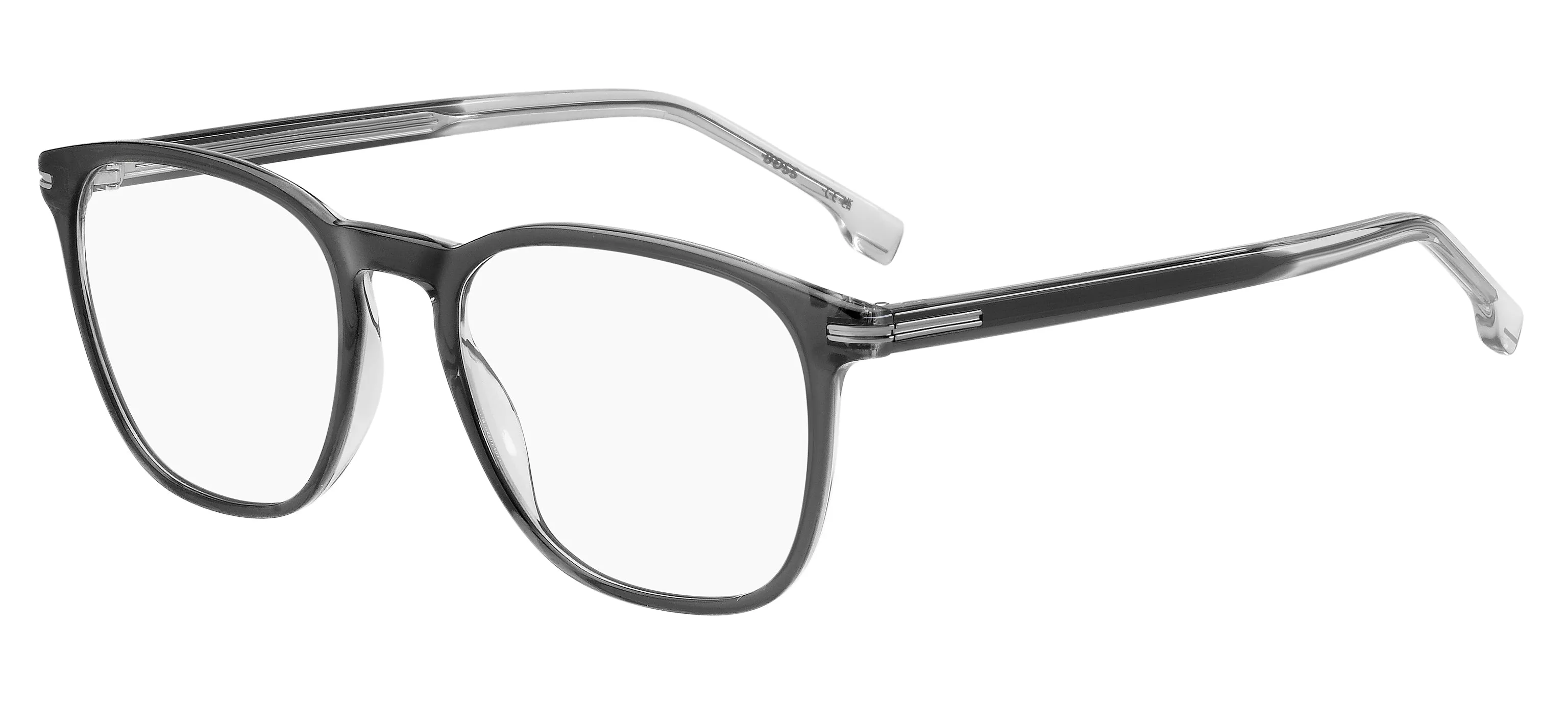 Hugo Boss BOSS 1680 KB7 Montature da vista Acetato Grigio Rotonda - immagine 1