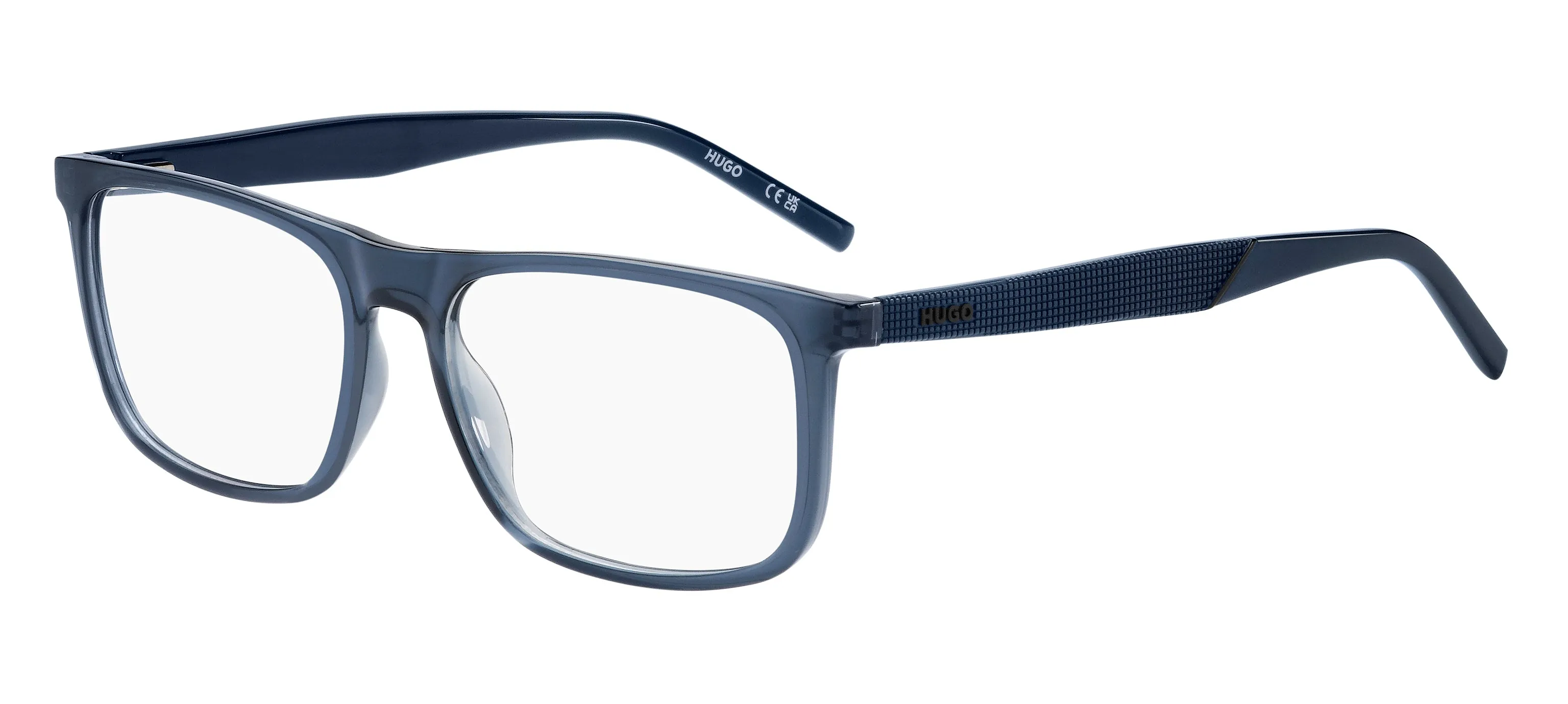 Hugo Boss HG 1307 PJP Montature da vista Iniettato Blu Squadrata - immagine 1