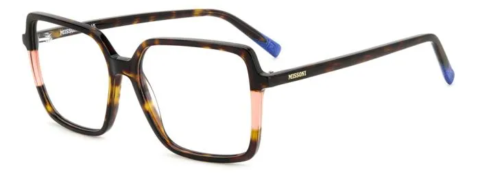 Missoni MIS 0176 L9G Montature da vista Acetato Havana Squadrata - immagine 1
