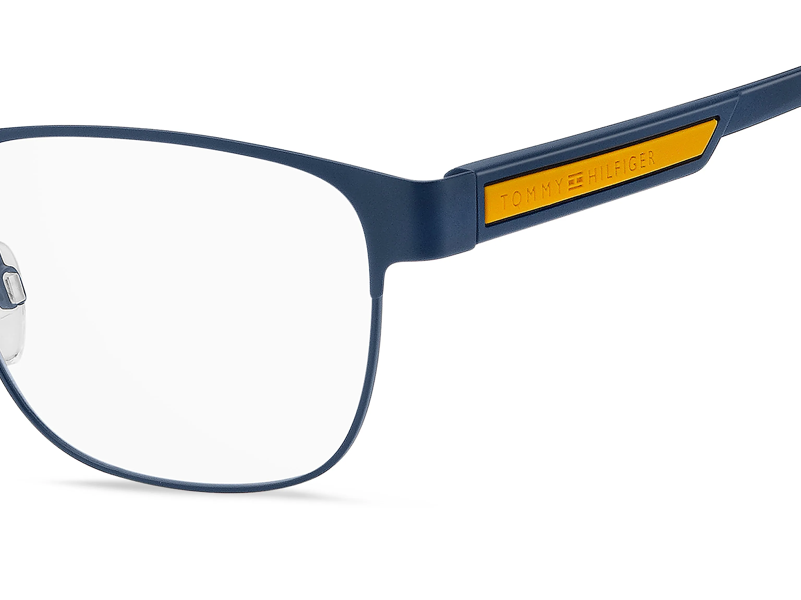 Tommy Hilfiger TH 2090 FLL Montature da vista Acciaio Blu opaco Squadrata - immagine 3