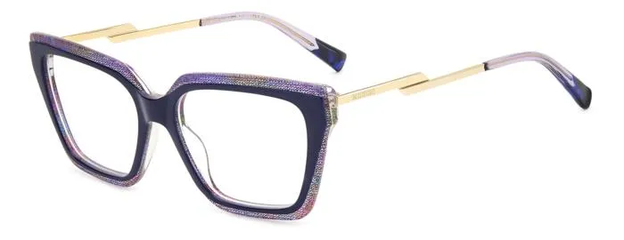 Missoni MIS 0167 S6F Montature da vista Acetato Blu Squadrata - immagine 1