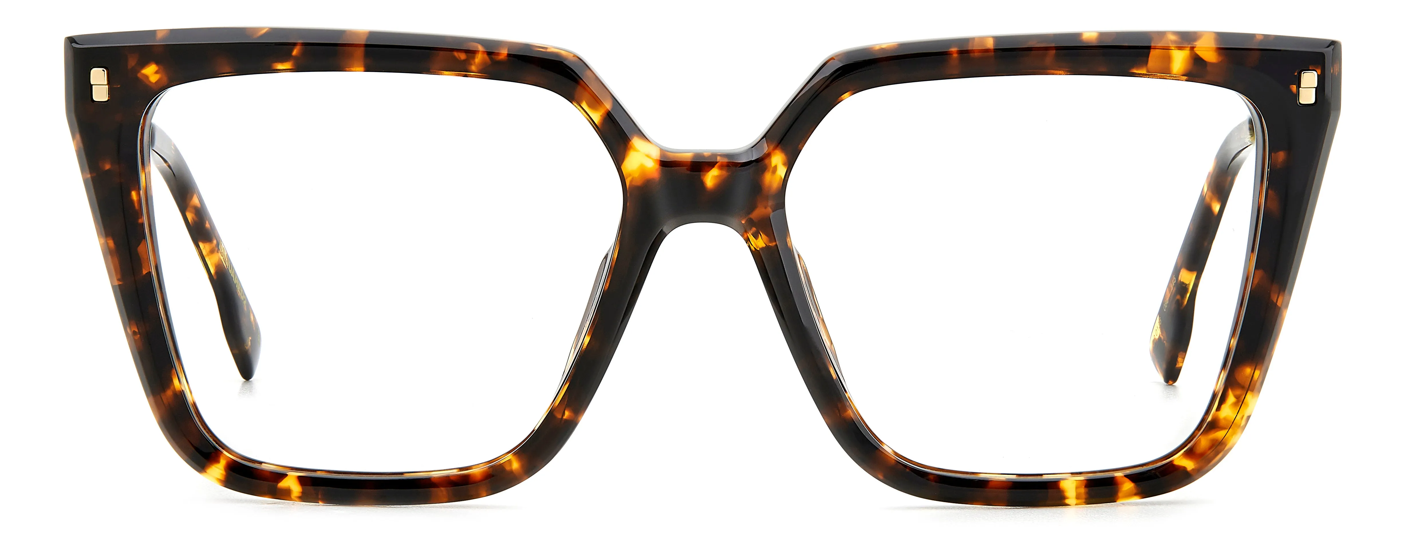 Dsquared2 D2 0136 086 Montature da vista Acetato Havana Squadrata - immagine 2
