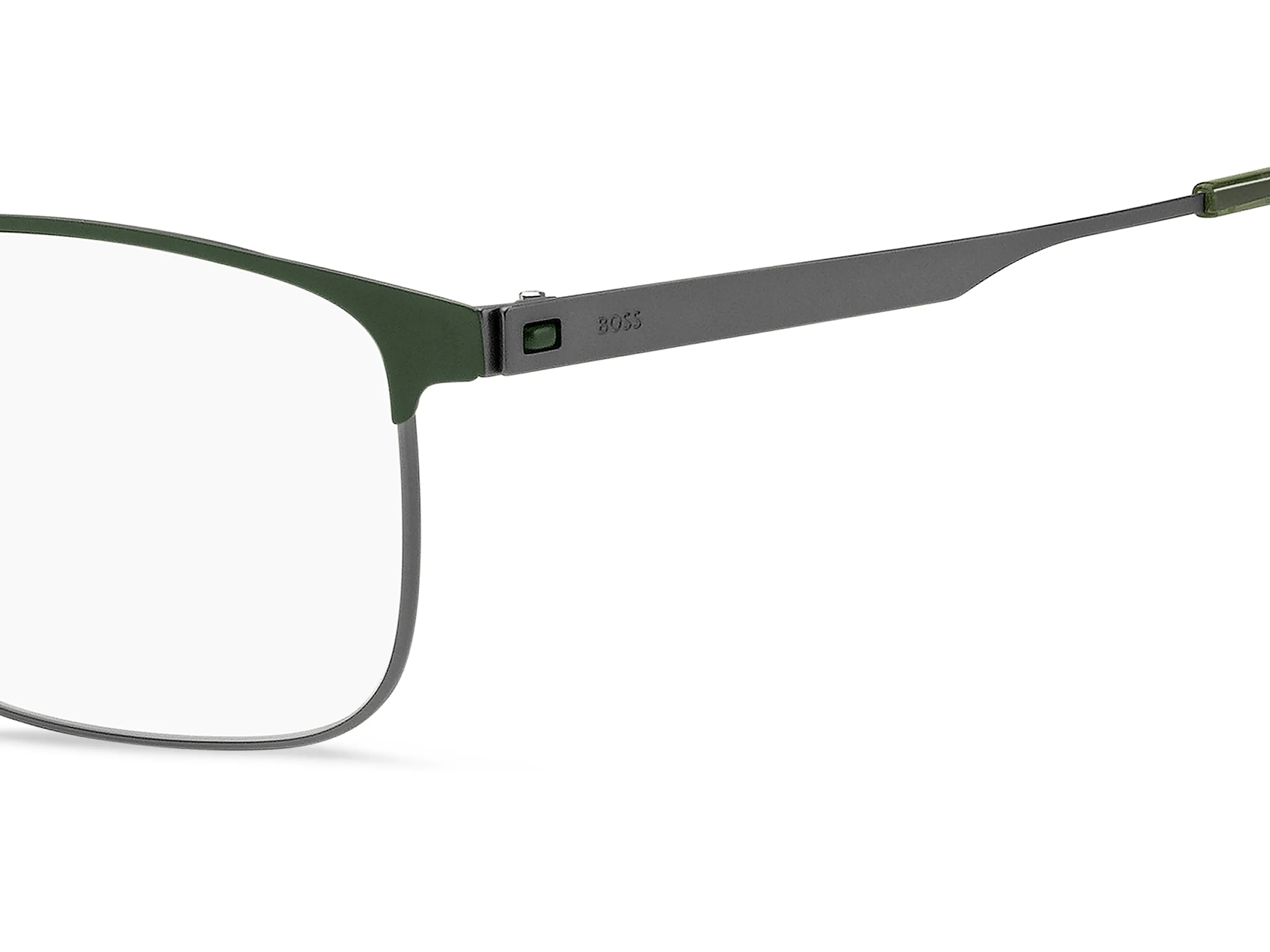 Hugo Boss BOSS 1644 EAN Montature da vista Acciaio Verde Squadrata - immagine 3