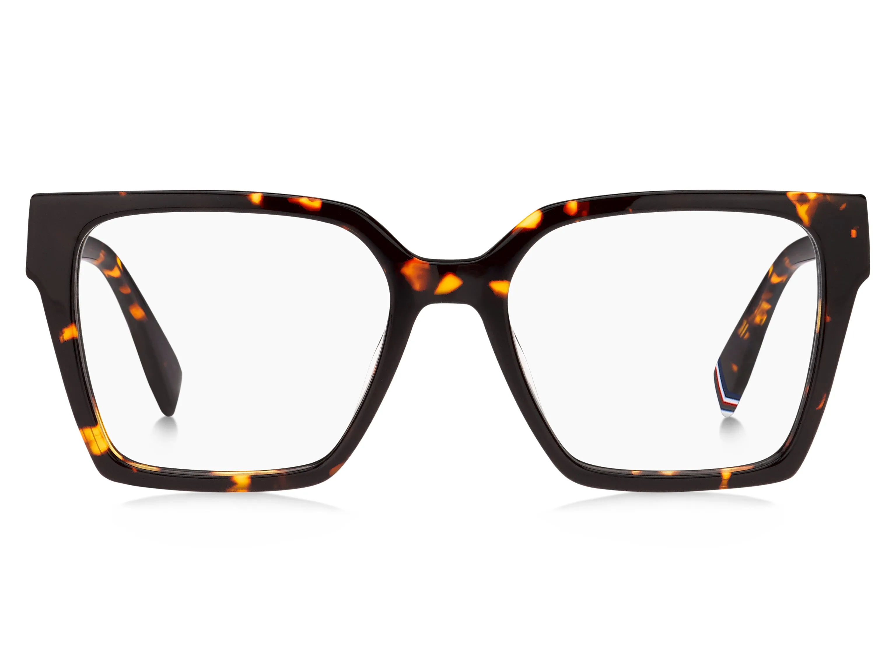 Tommy Hilfiger TH 2103 086 Montature da vista Acetato Havana Squadrata - immagine 2