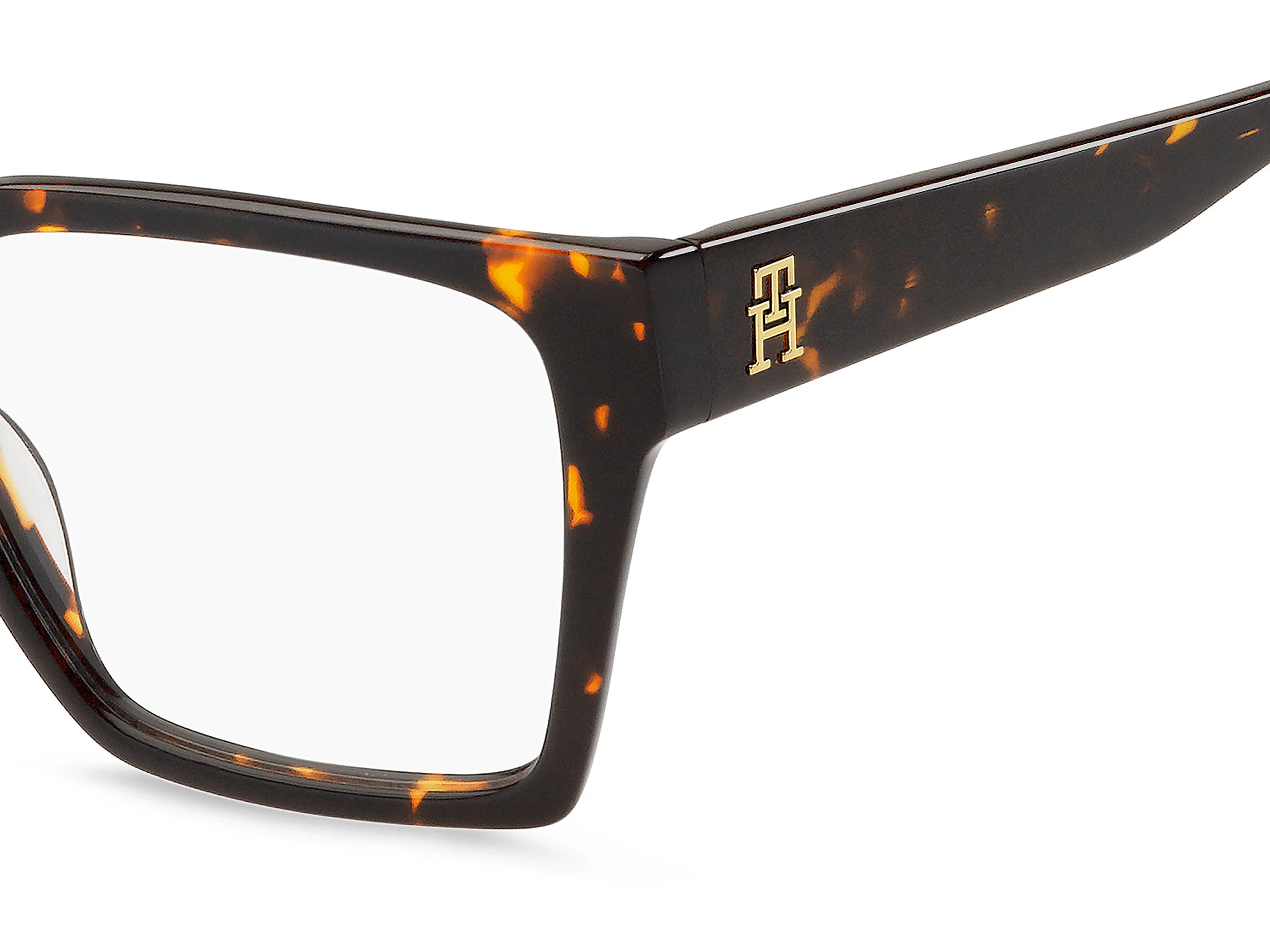 Tommy Hilfiger TH 2103 086 Montature da vista Acetato Havana Squadrata - immagine 3