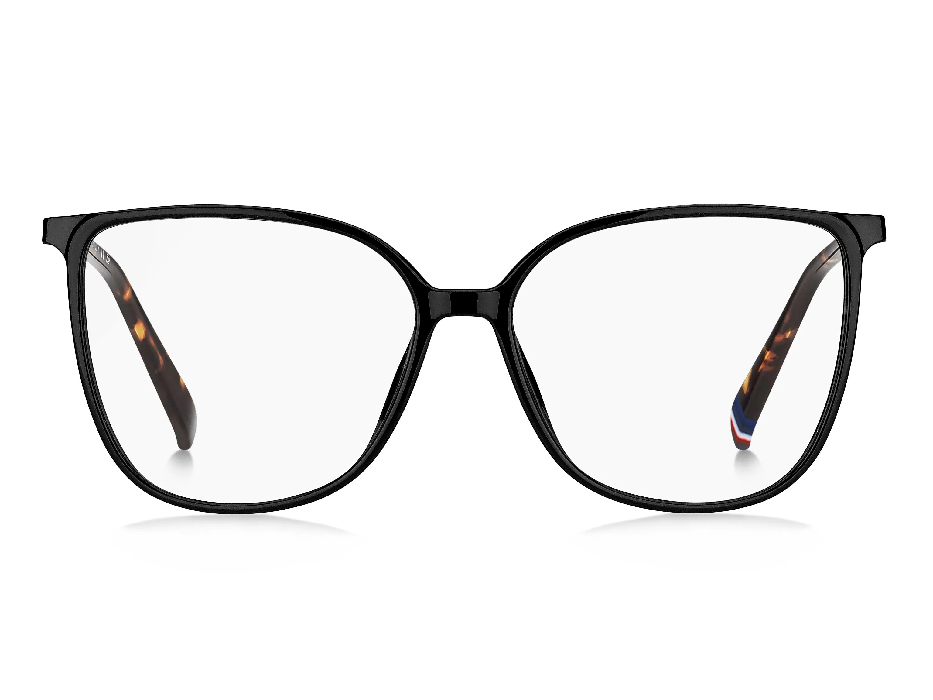 Tommy Hilfiger TH 2099 807 Montature da vista Iniettato Nero Squadrata - immagine 2
