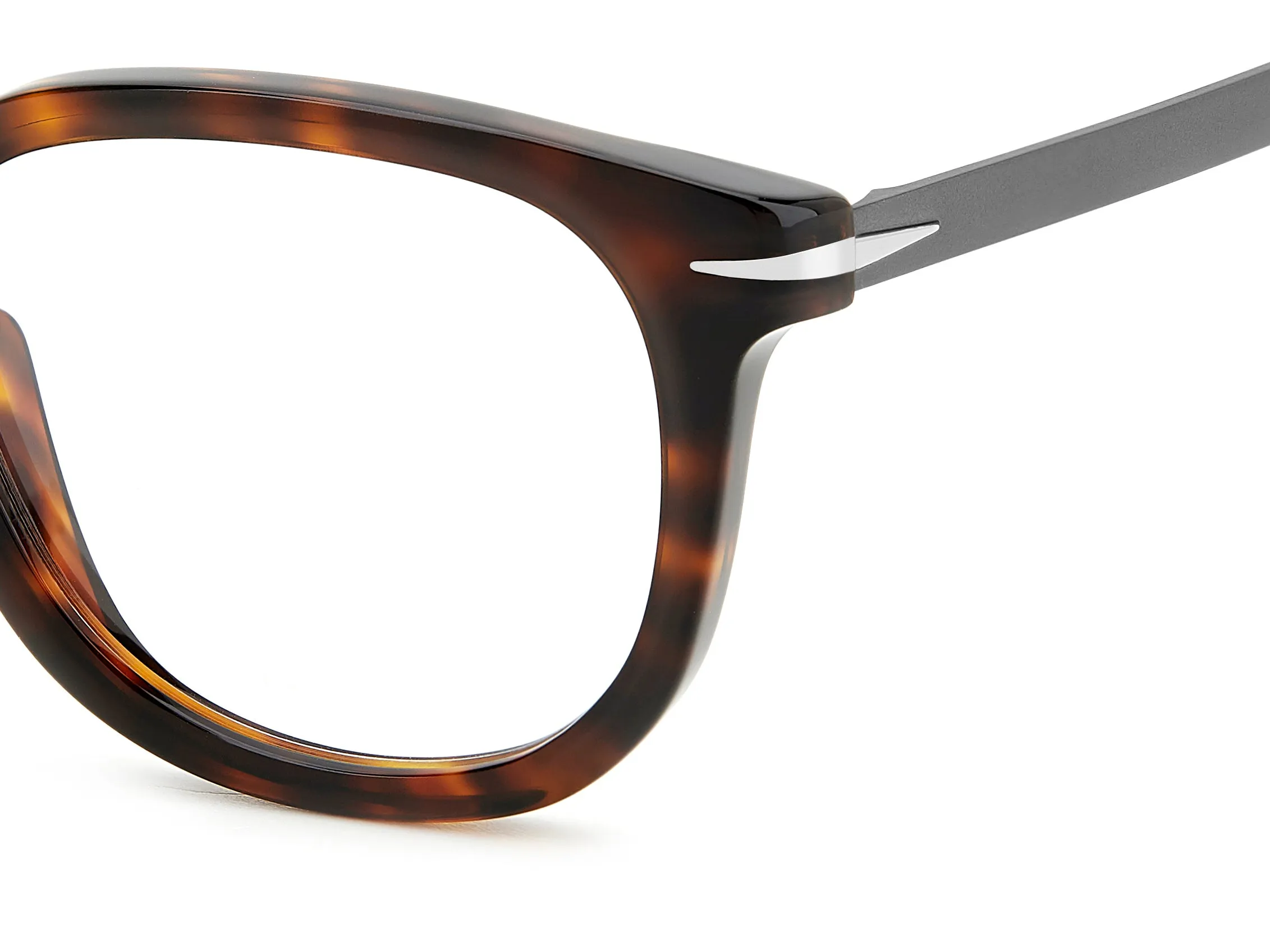 DAVID BECKHAM DB 7122 4HU Montature da vista Acetato Havana scuro Squadrata - immagine 3