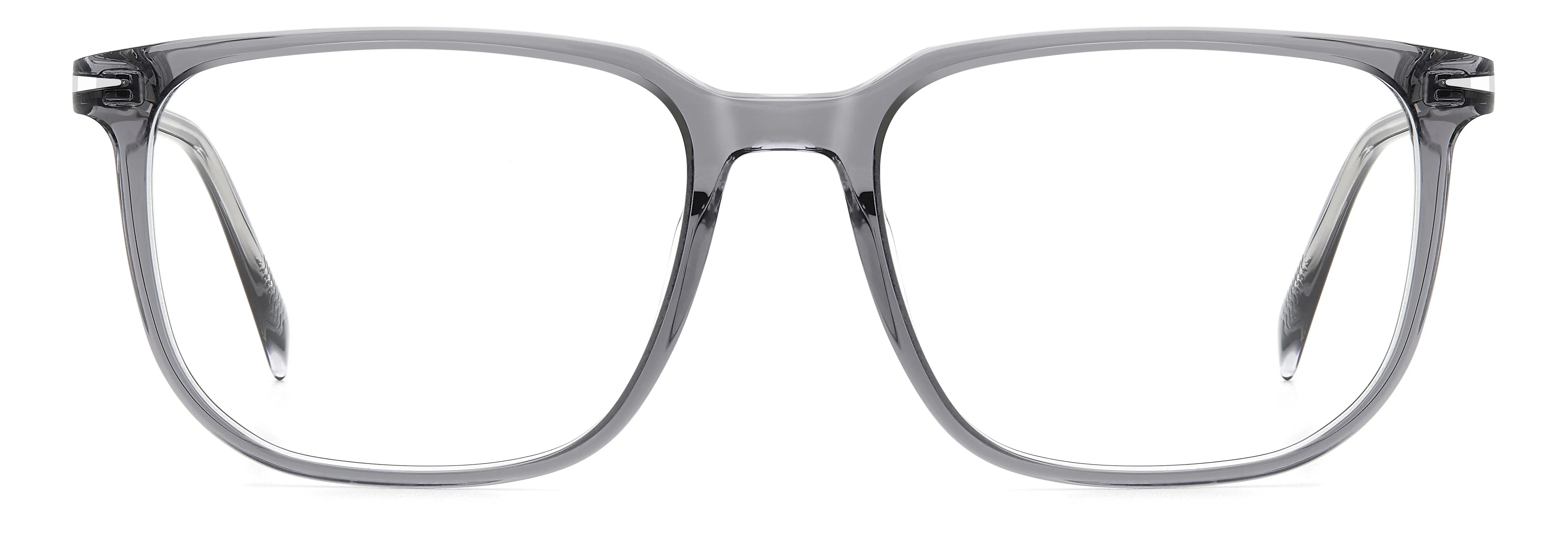 DAVID BECKHAM DB 1141 TX7 Montature da vista Acetato Grigio Squadrata - immagine 2