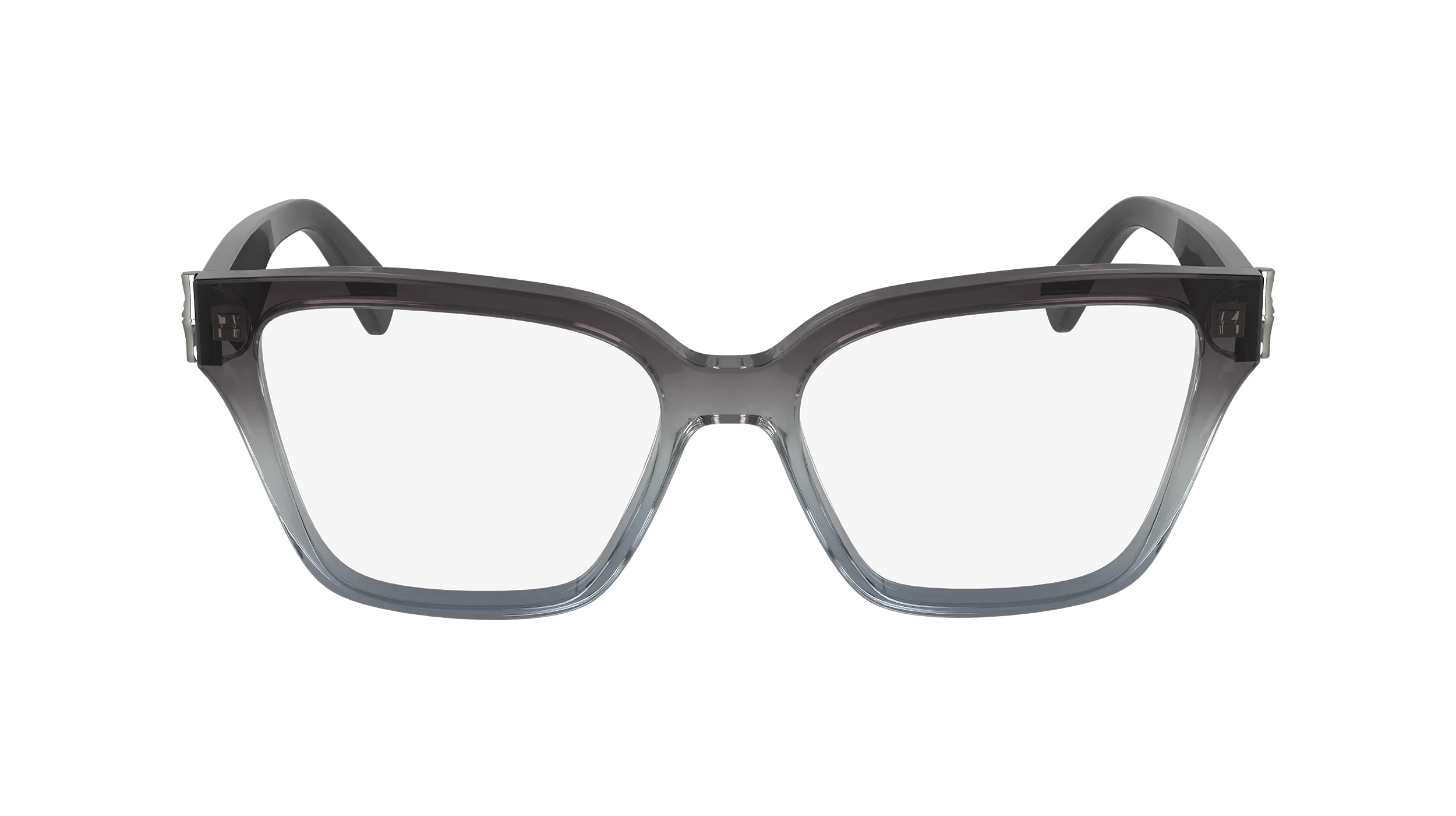 LONGCHAMP LO2733 035 Montature da vista Acetato Grigio Squadrata Normale Normale - immagine 2
