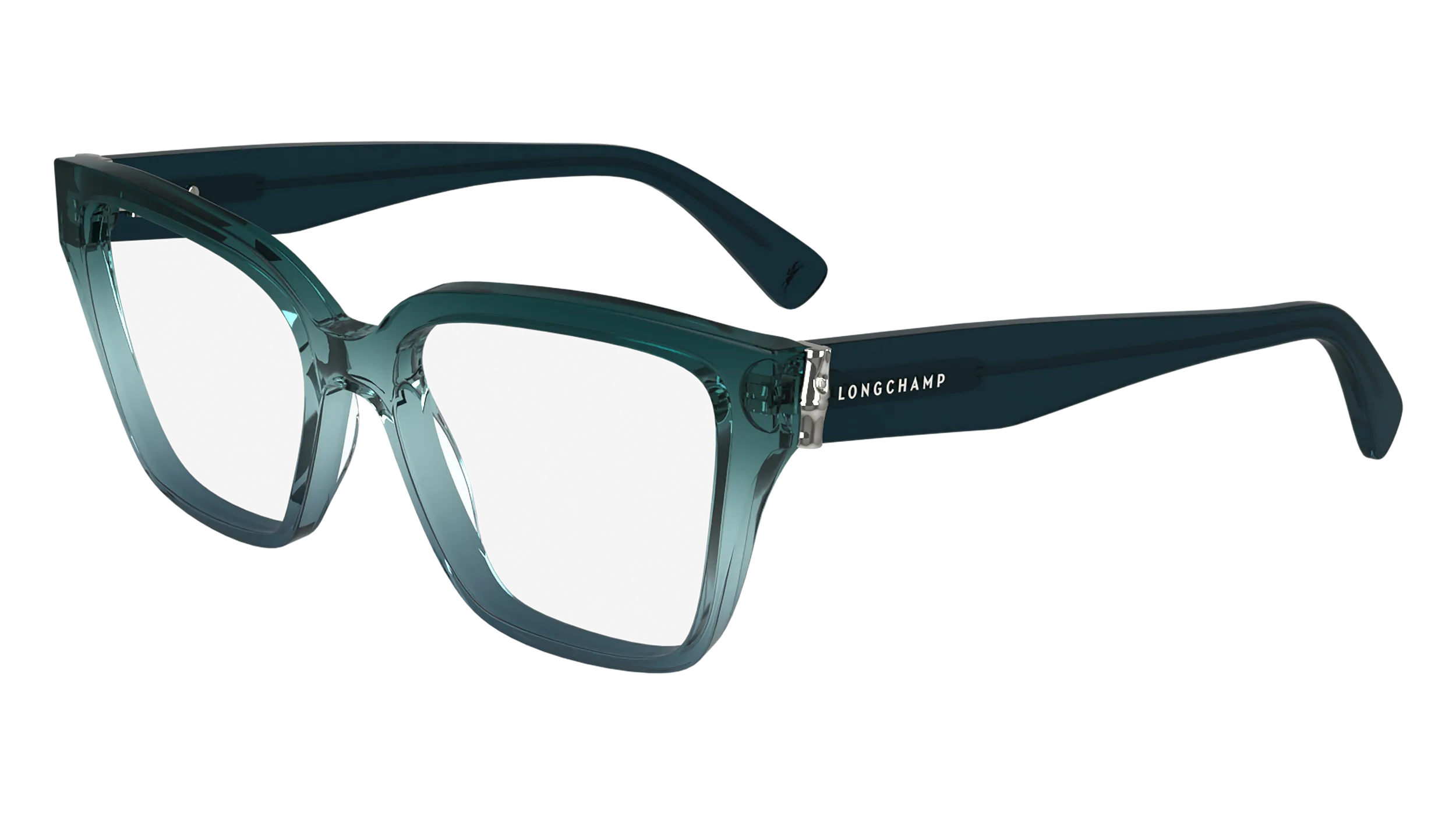 LONGCHAMP LO2733 430 Montature da vista Acetato Petrolio Squadrata Normale Normale - immagine 1