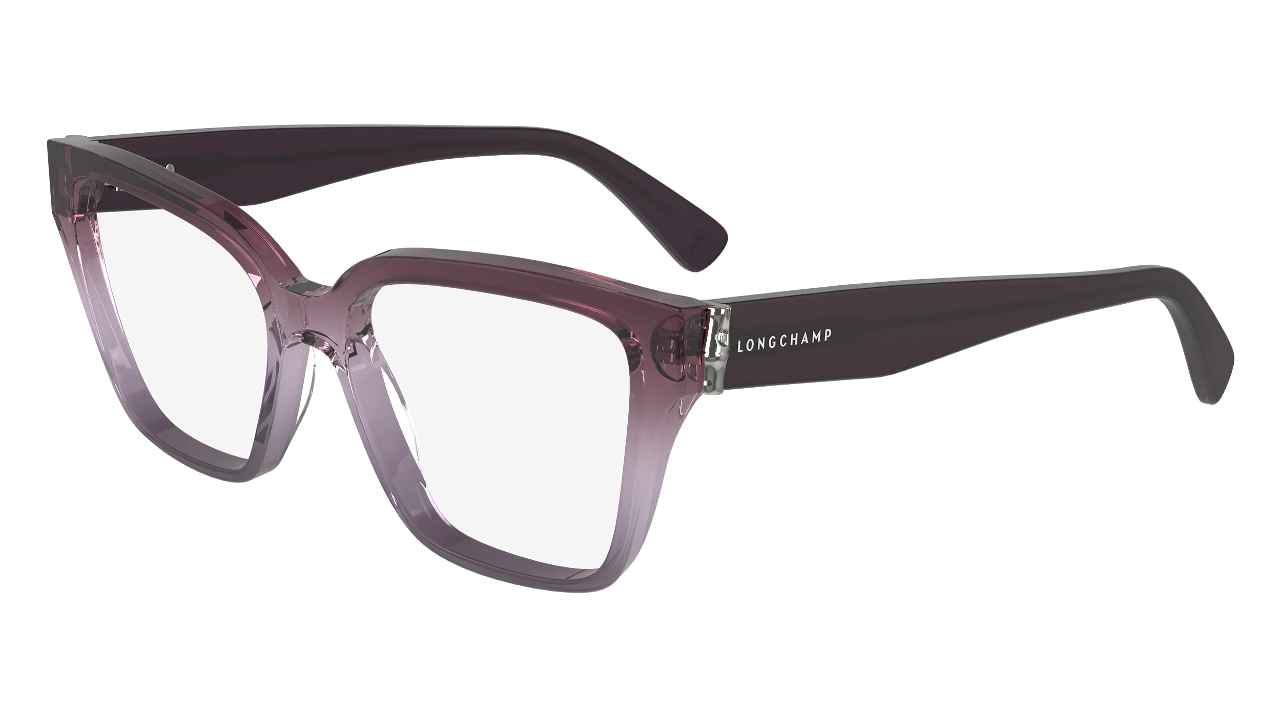 LONGCHAMP LO2733 500 Montature da vista Acetato Viola Squadrata Normale Normale - immagine 1