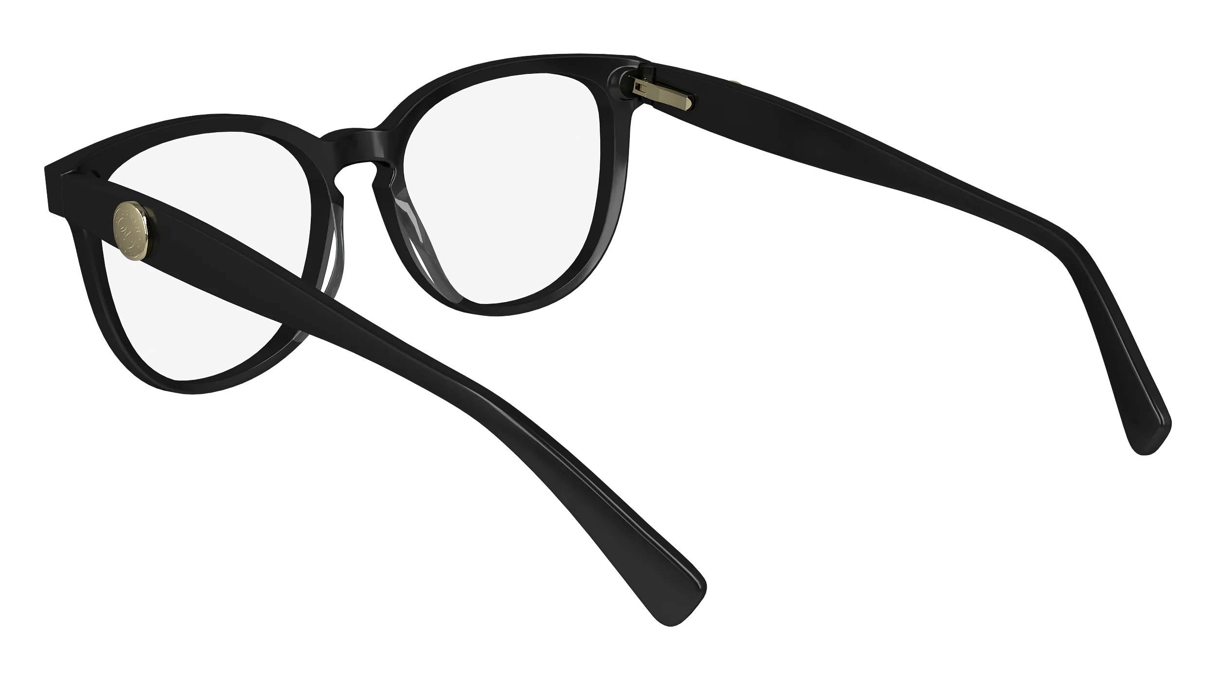 LONGCHAMP LO2729 001 Montature da vista Acetato Nero Geometrica Normale Normale - immagine 3