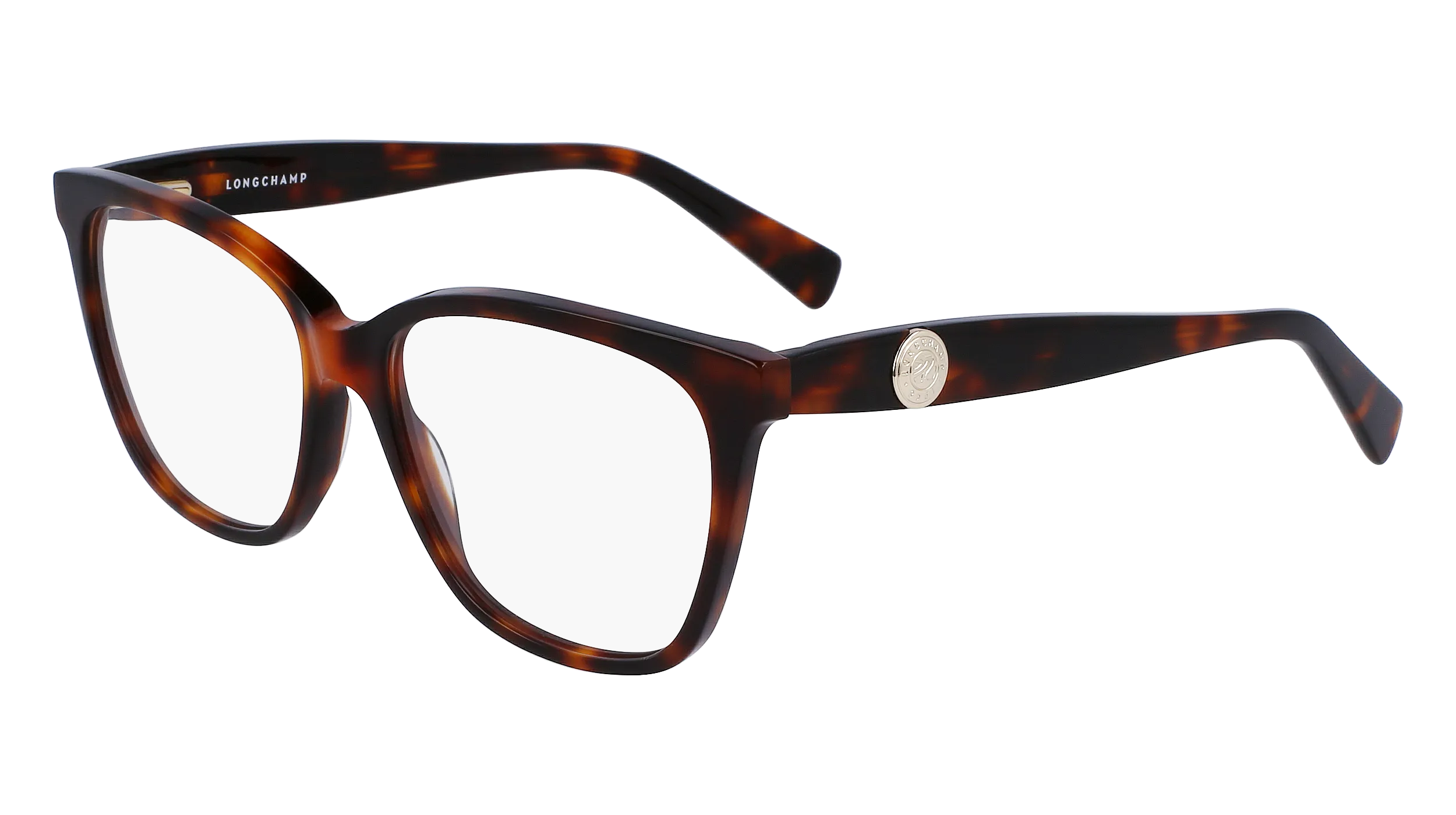 LONGCHAMP LO2715 230 Montature da vista Acetato Havana Squadrata Normale Normale - immagine 1