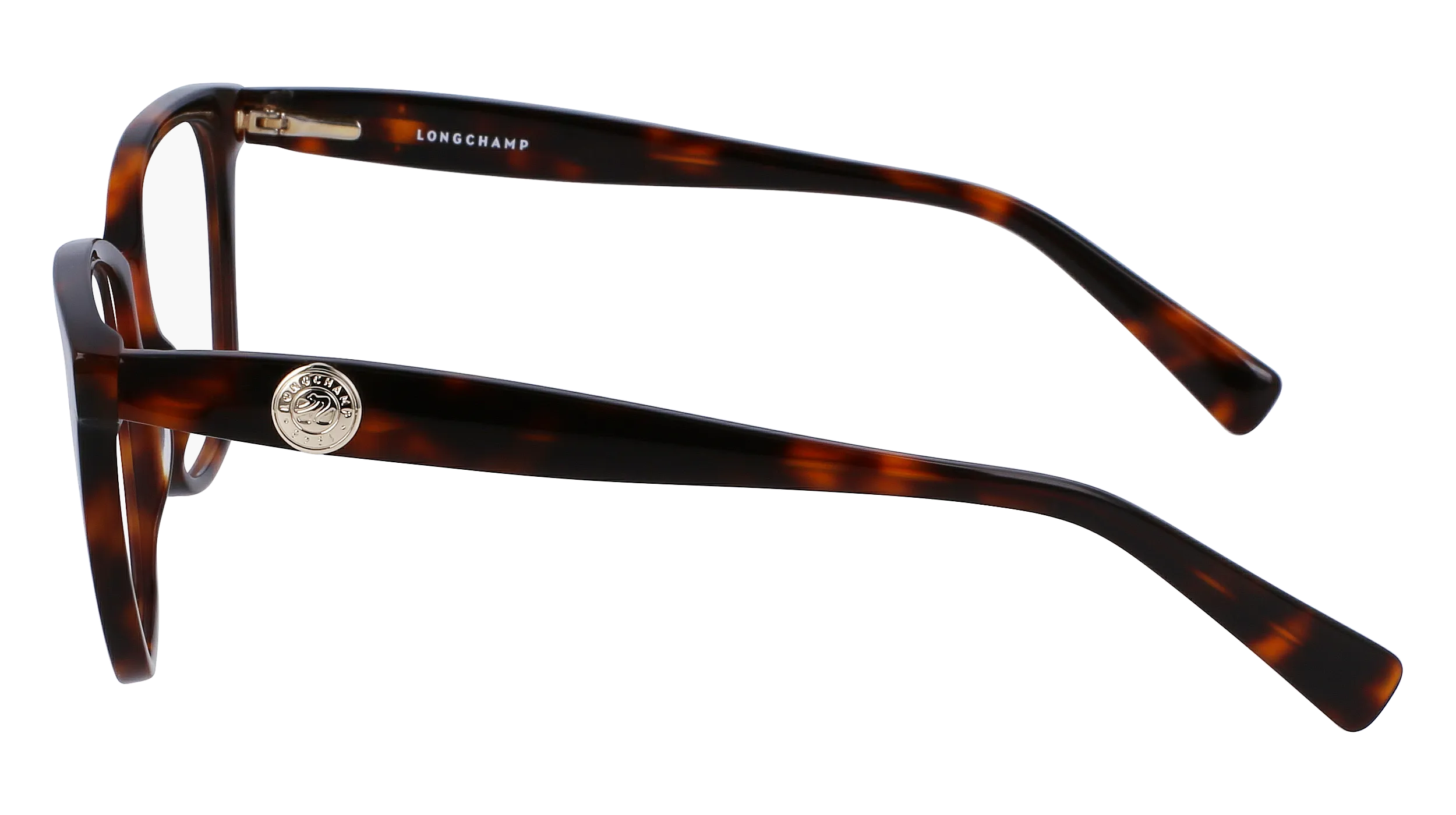 LONGCHAMP LO2715 230 Montature da vista Acetato Havana Squadrata Normale Normale - immagine 4
