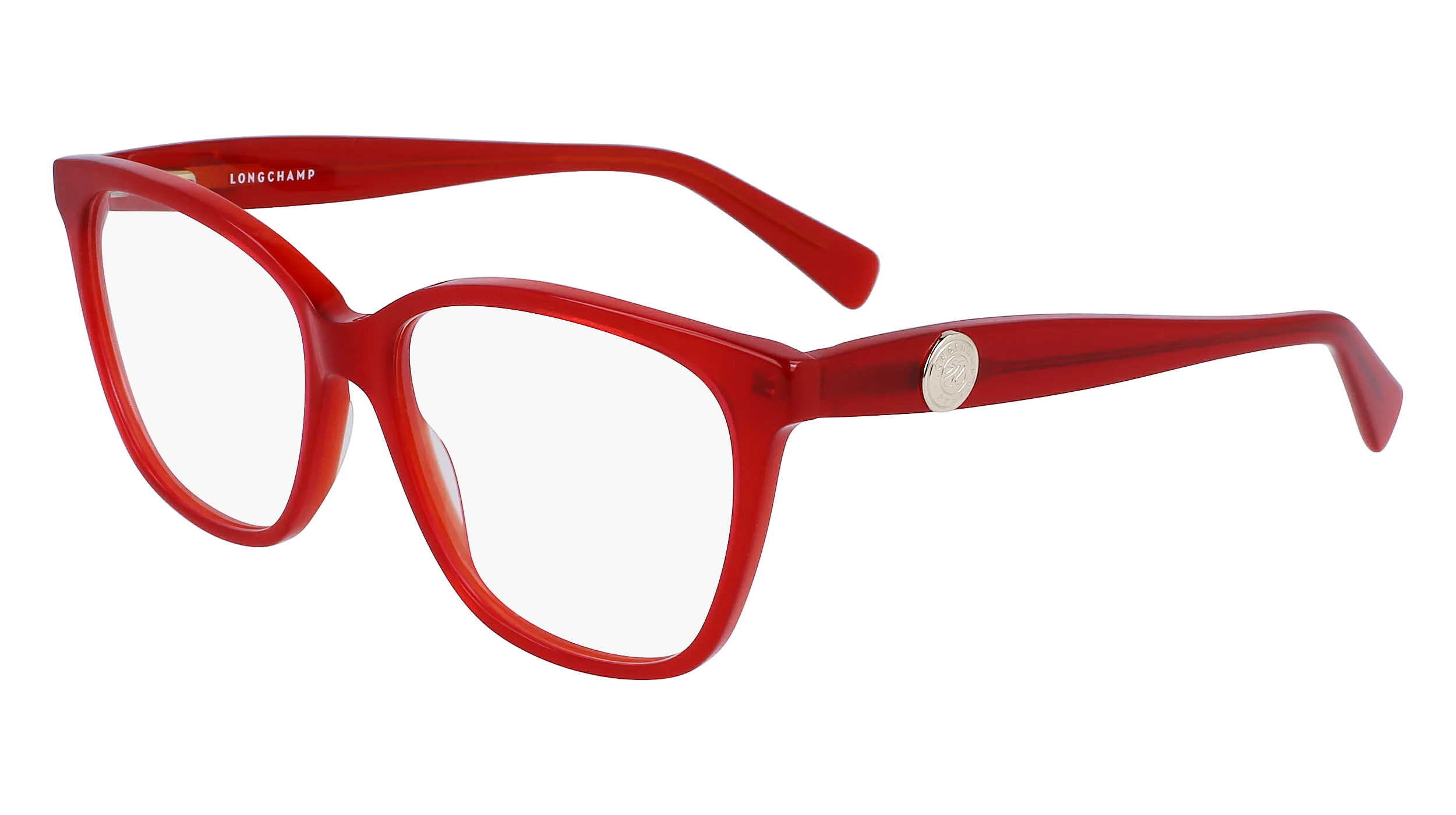 LONGCHAMP LO2715 600 Montature da vista Acetato Rosso Squadrata Normale Normale - immagine 1