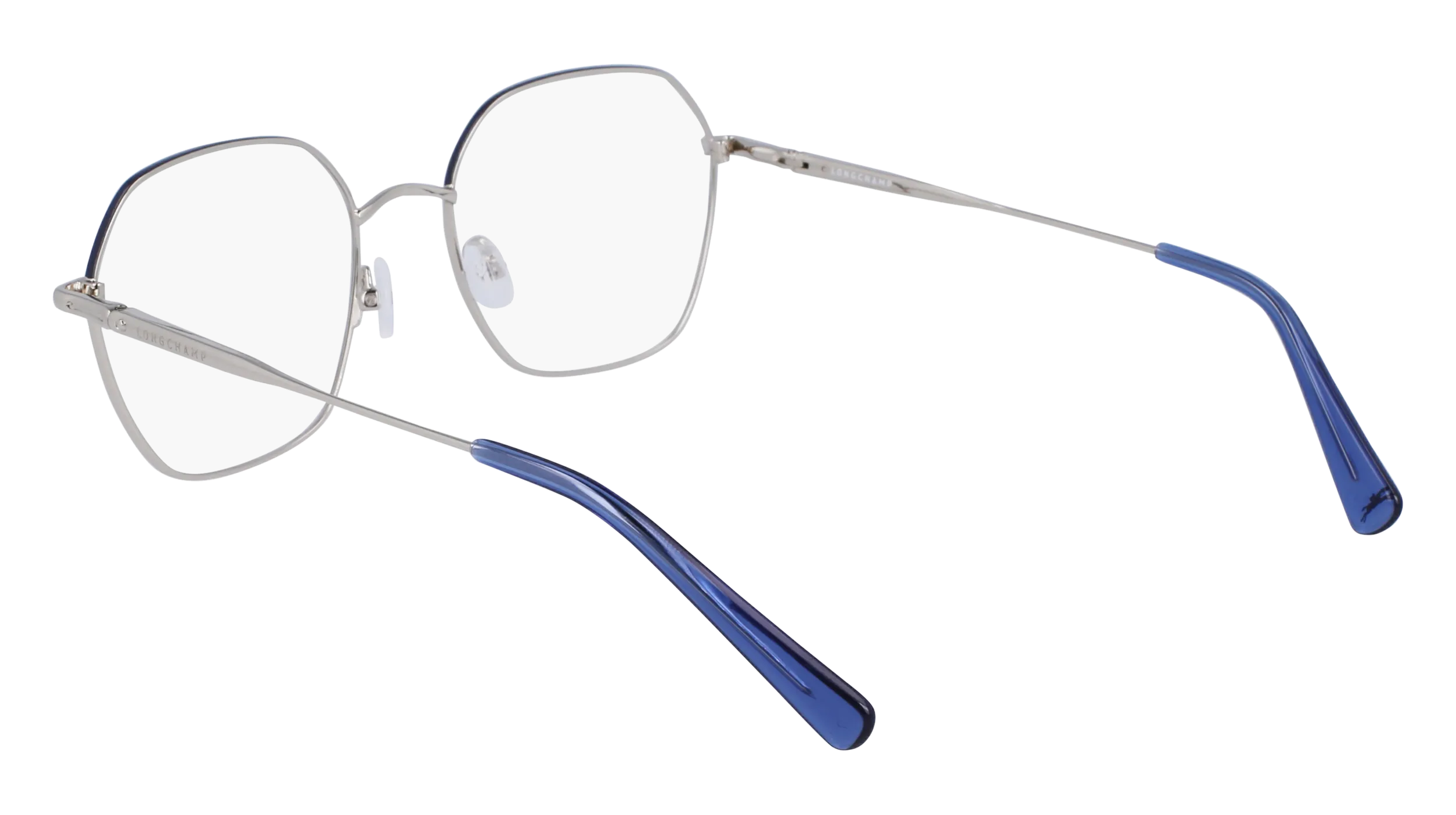 LONGCHAMP LO2152 042 Montature da vista Metallo Argento Squadrata Normale Fotocromatiche - immagine 3