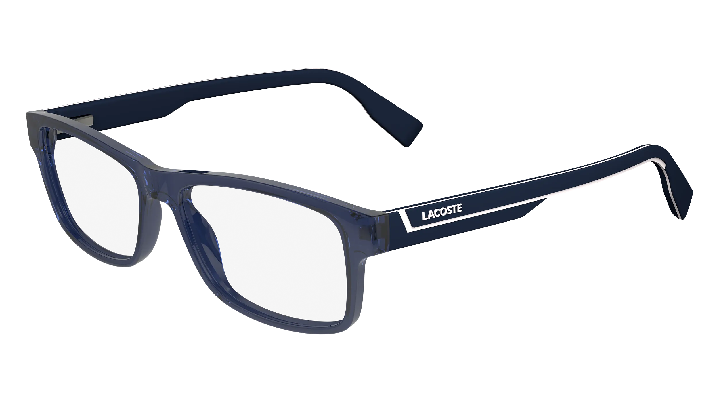 Lacoste 400 Montature da vista Bio-iniettato Blu Squadrata Normale Normale - immagine 1