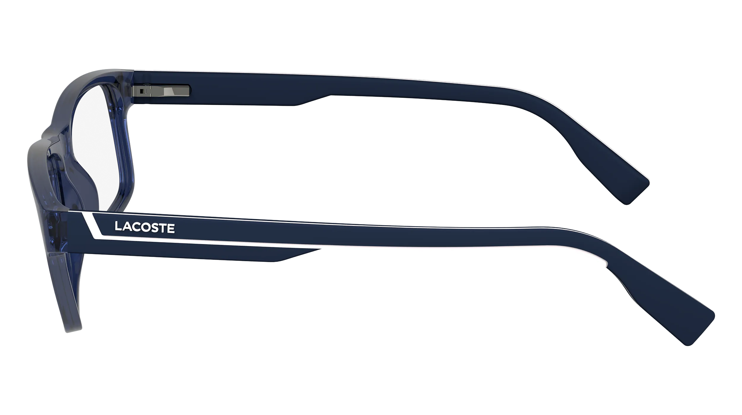 Lacoste 400 Montature da vista Bio-iniettato Blu Squadrata Normale Normale - immagine 3
